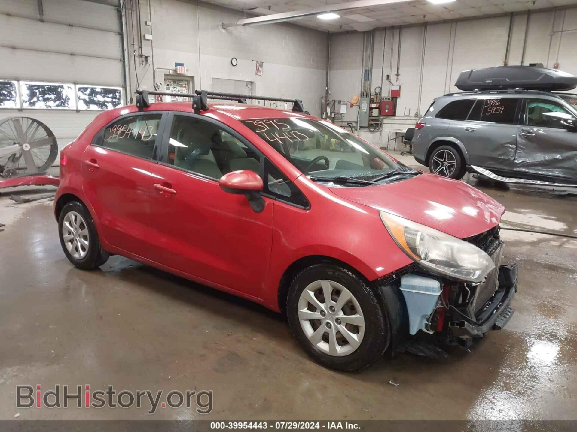 Фотография KNADM5A38C6074535 - KIA RIO5 2012