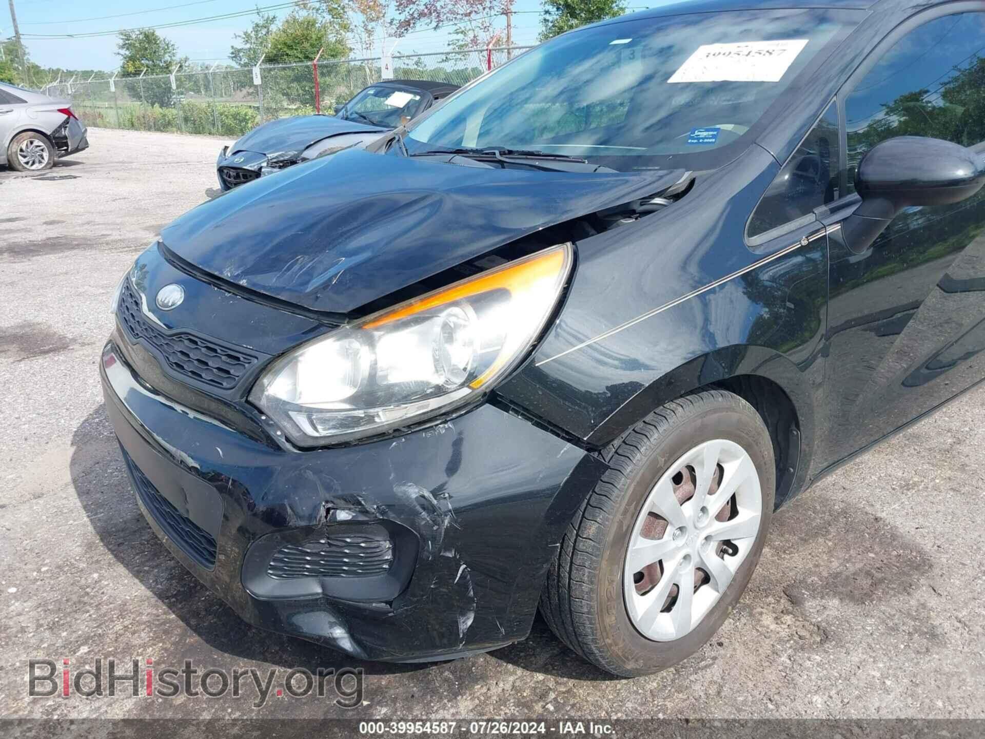 2013 KIA RIO - VIN: KNADM5A39D6247805 - Фото 6