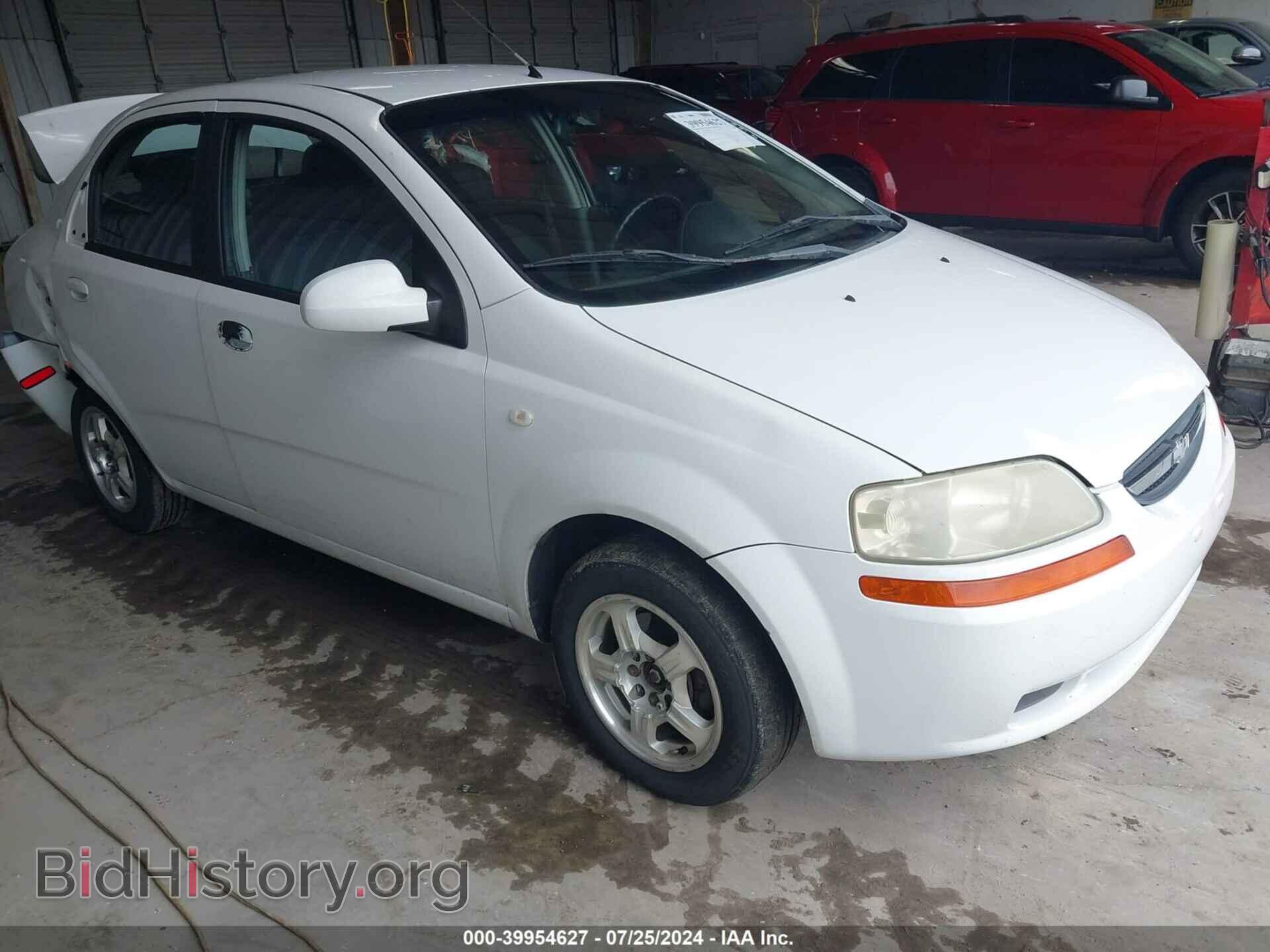 Фотография KL1TD56656B622477 - CHEVROLET AVEO 2006
