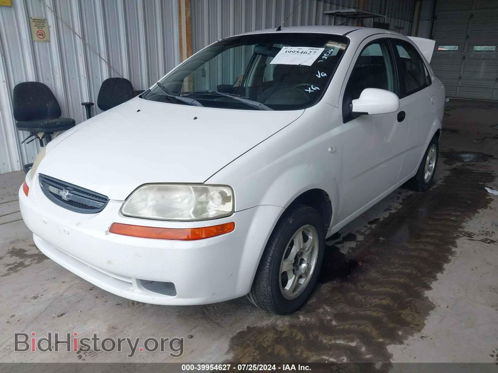 2006 CHEVROLET AVEO - VIN: KL1TD56656B622477 - Фото 2