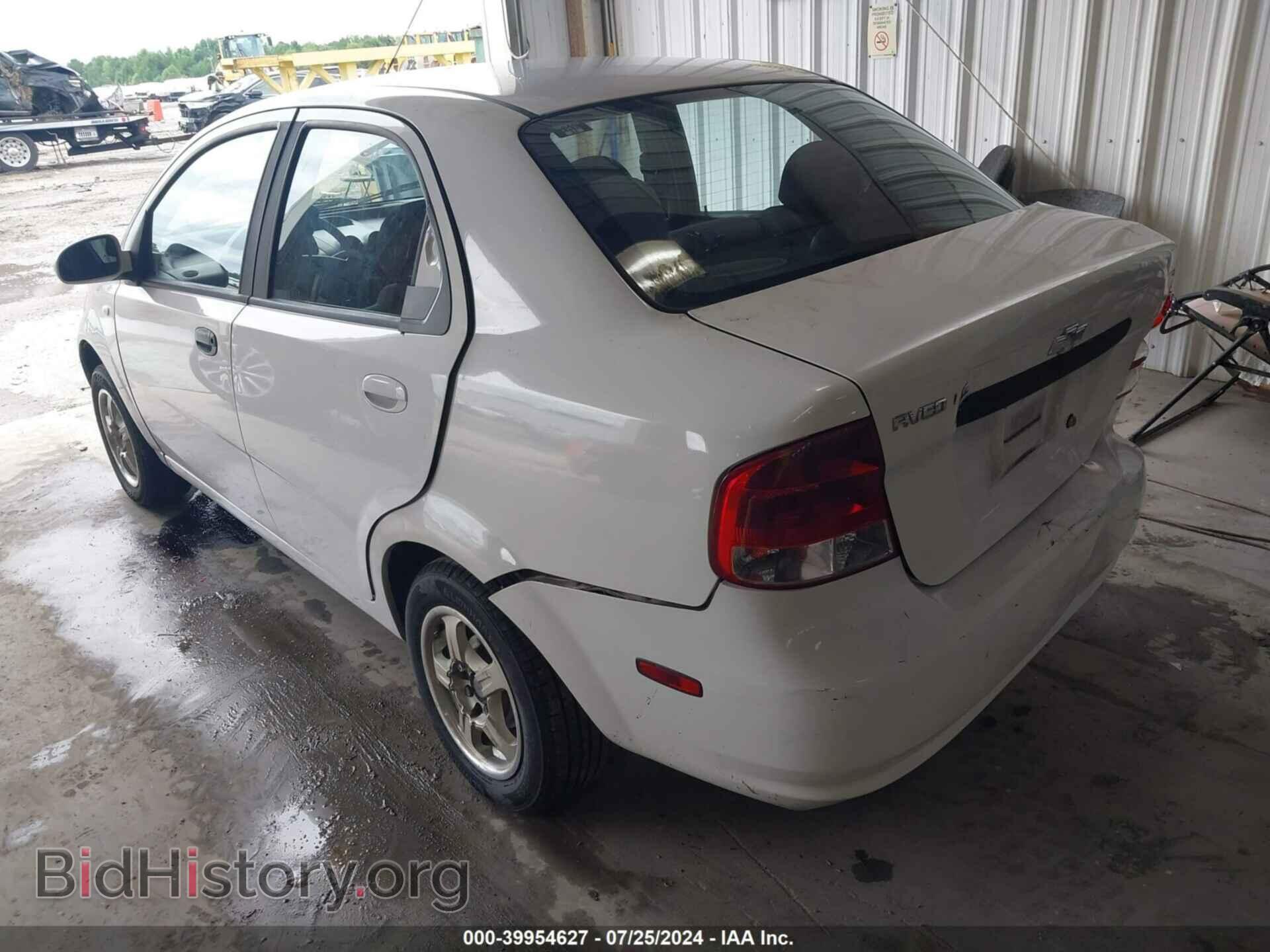 2006 CHEVROLET AVEO - VIN: KL1TD56656B622477 - Фото 3
