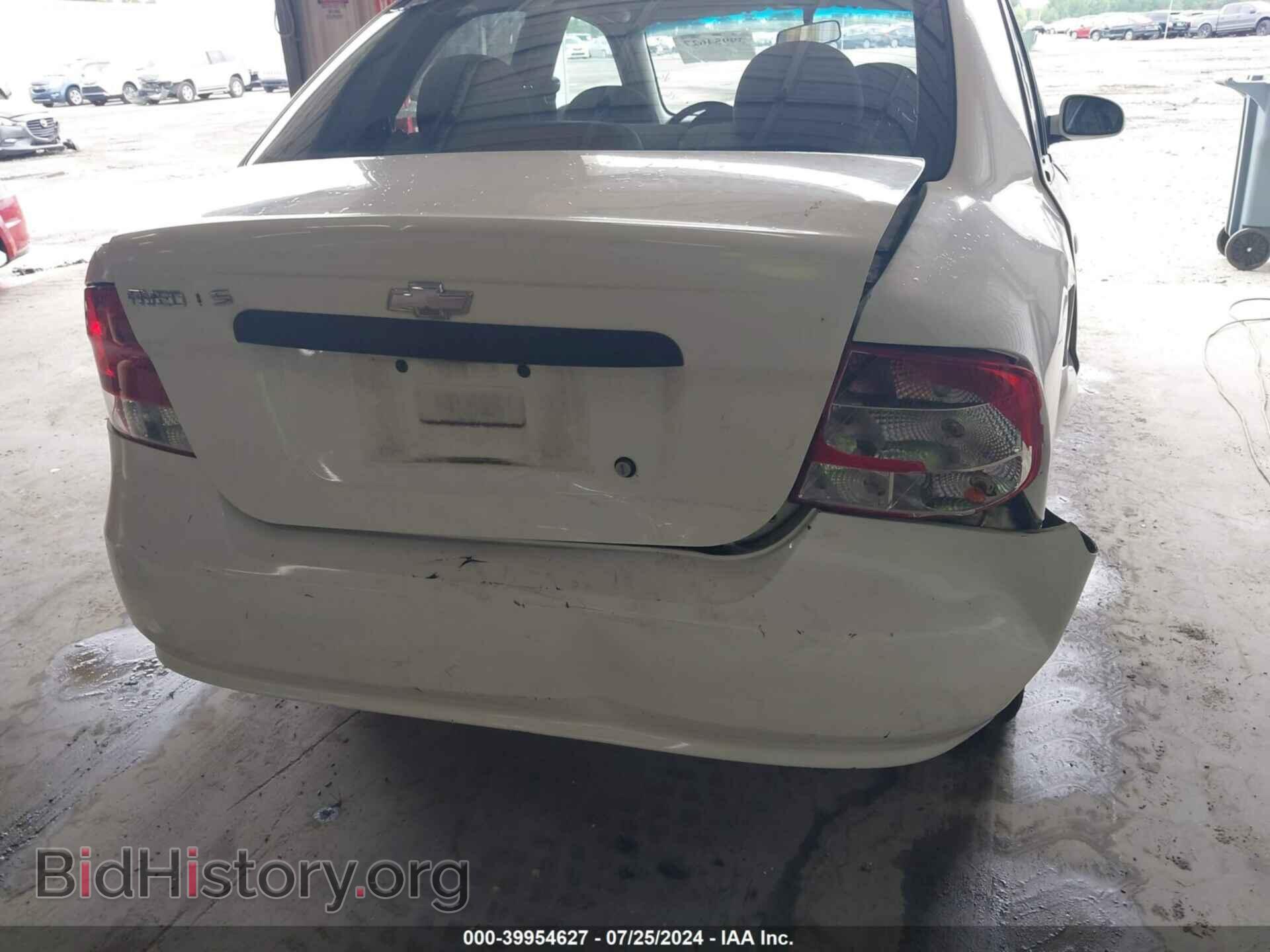 2006 CHEVROLET AVEO - VIN: KL1TD56656B622477 - Фото 6