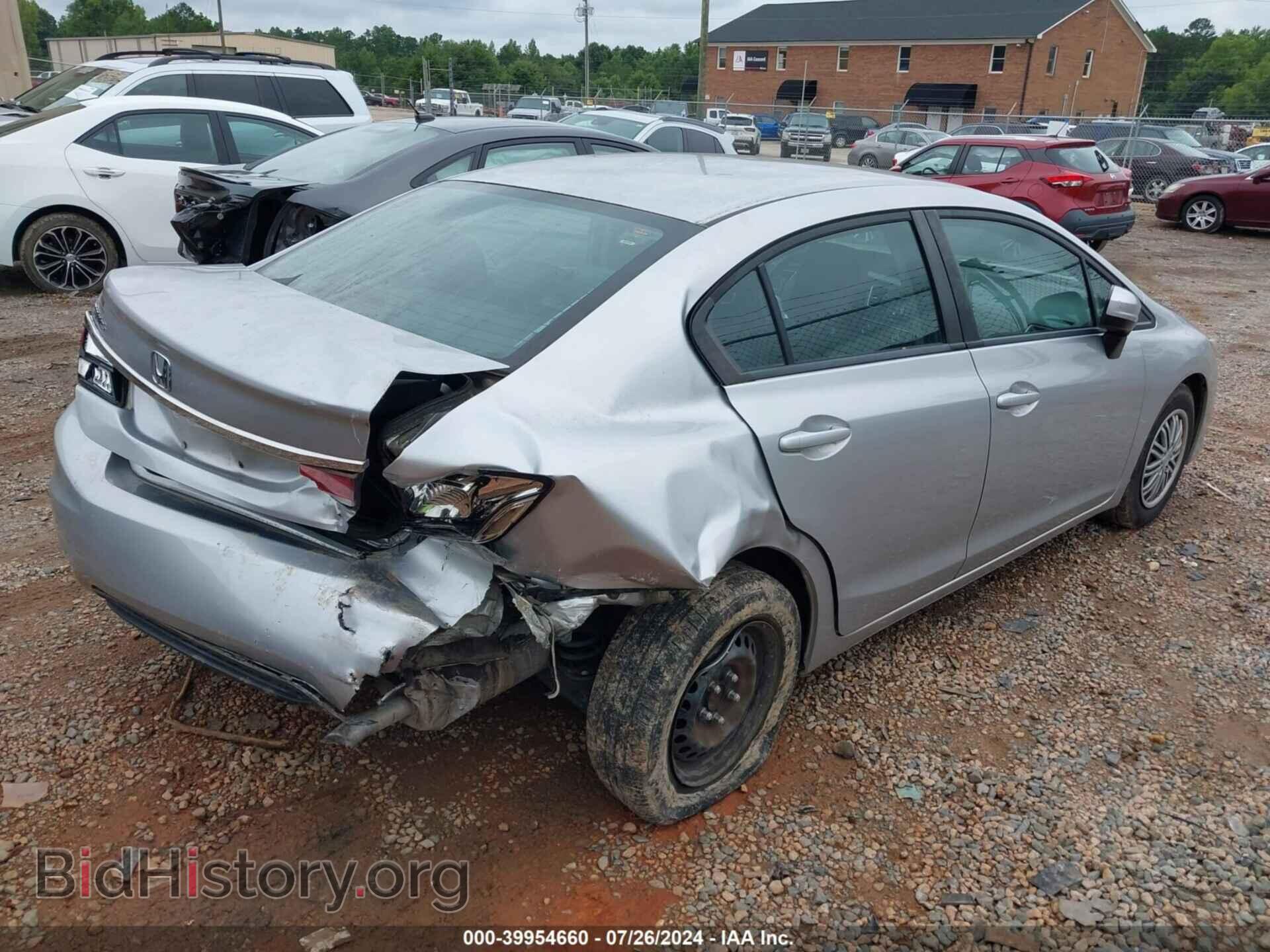 2014 HONDA CIVIC - VIN: 19XFB2F57EE069446 - Фото 4