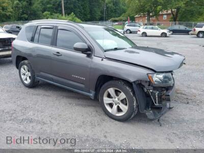 2015 Jeep COMPASS HIGH ALTITUDE EDITION, gray — VIN 1C4NJDEB0FD109998, IAAI