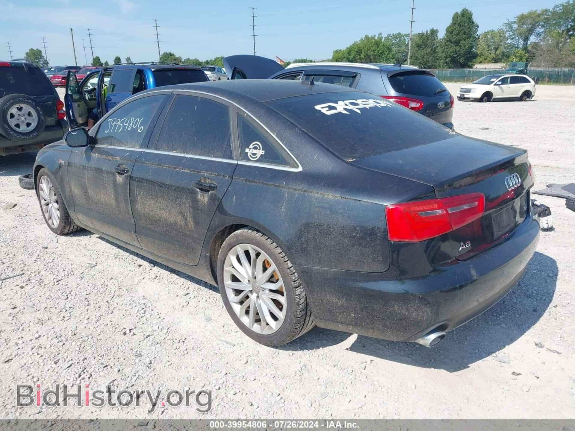 2012 AUDI A6 - VIN: WAUBGAFC3CN007220 - Фото 3