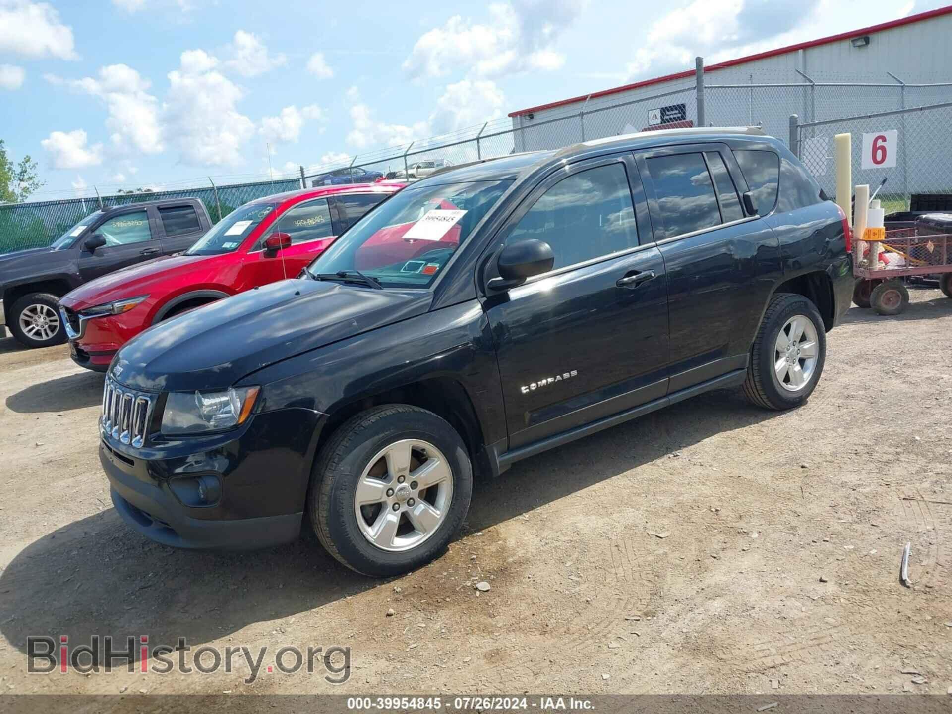 2014 JEEP COMPASS - VIN: 1C4NJCBA7ED829500 - Фото 2
