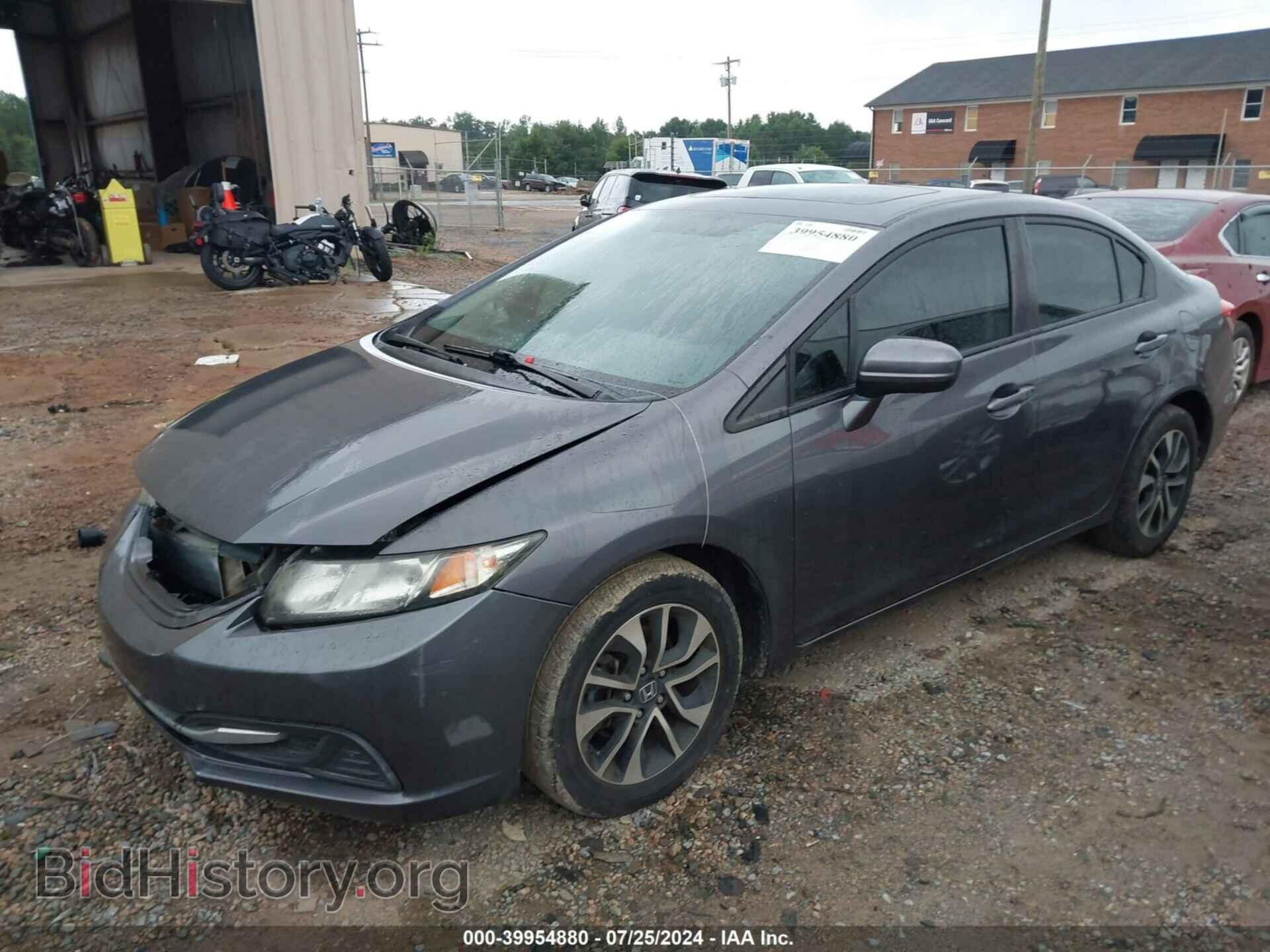 2015 HONDA CIVIC - VIN: 19XFB2F84FE074566 - Фото 2