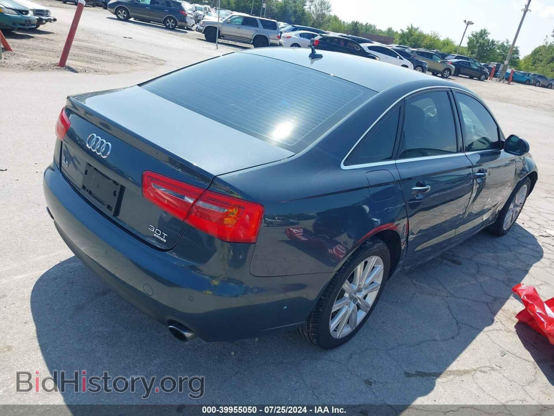 2014 AUDI A6 - VIN: WAUFGAFC7EN088145 - Фото 4
