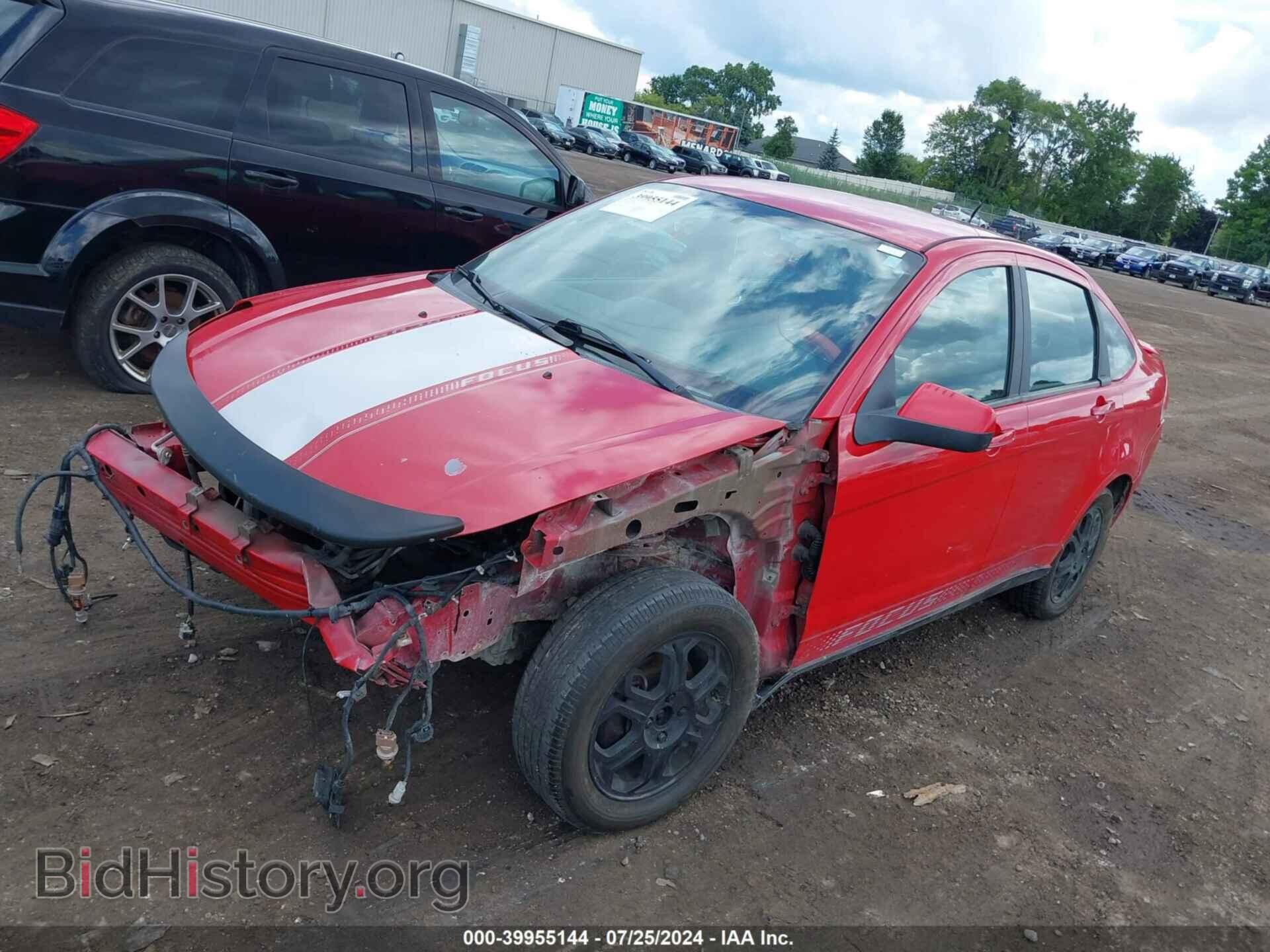 2008 FORD FOCUS - VIN: 1FAHP35N78W229925 - Фото 2