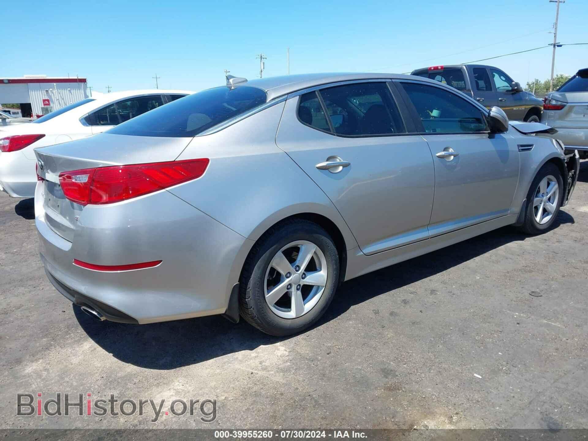 2014 KIA OPTIMA - VIN: KNAGM4A72E5449984 - Фото 4