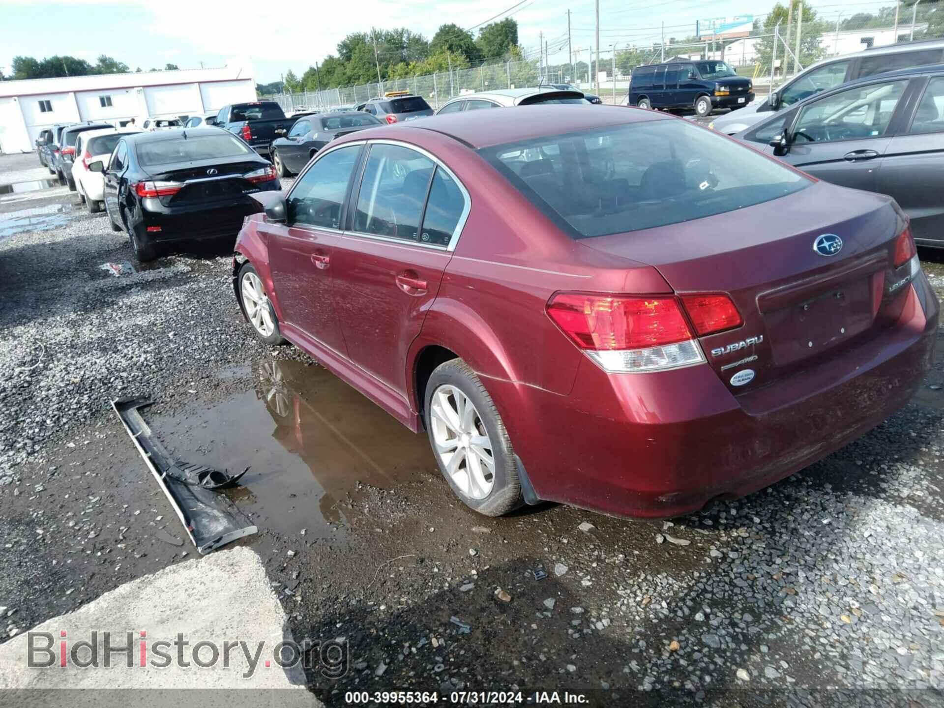 2014 SUBARU LEGACY - VIN: 4S3BMCA60E3021602 - Фото 3