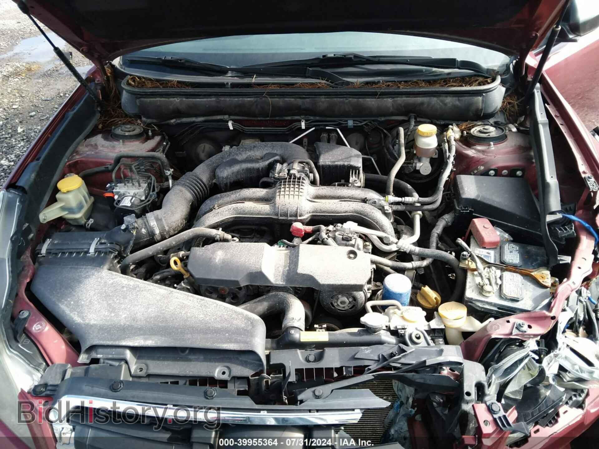 2014 SUBARU LEGACY - VIN: 4S3BMCA60E3021602 - Фото 10
