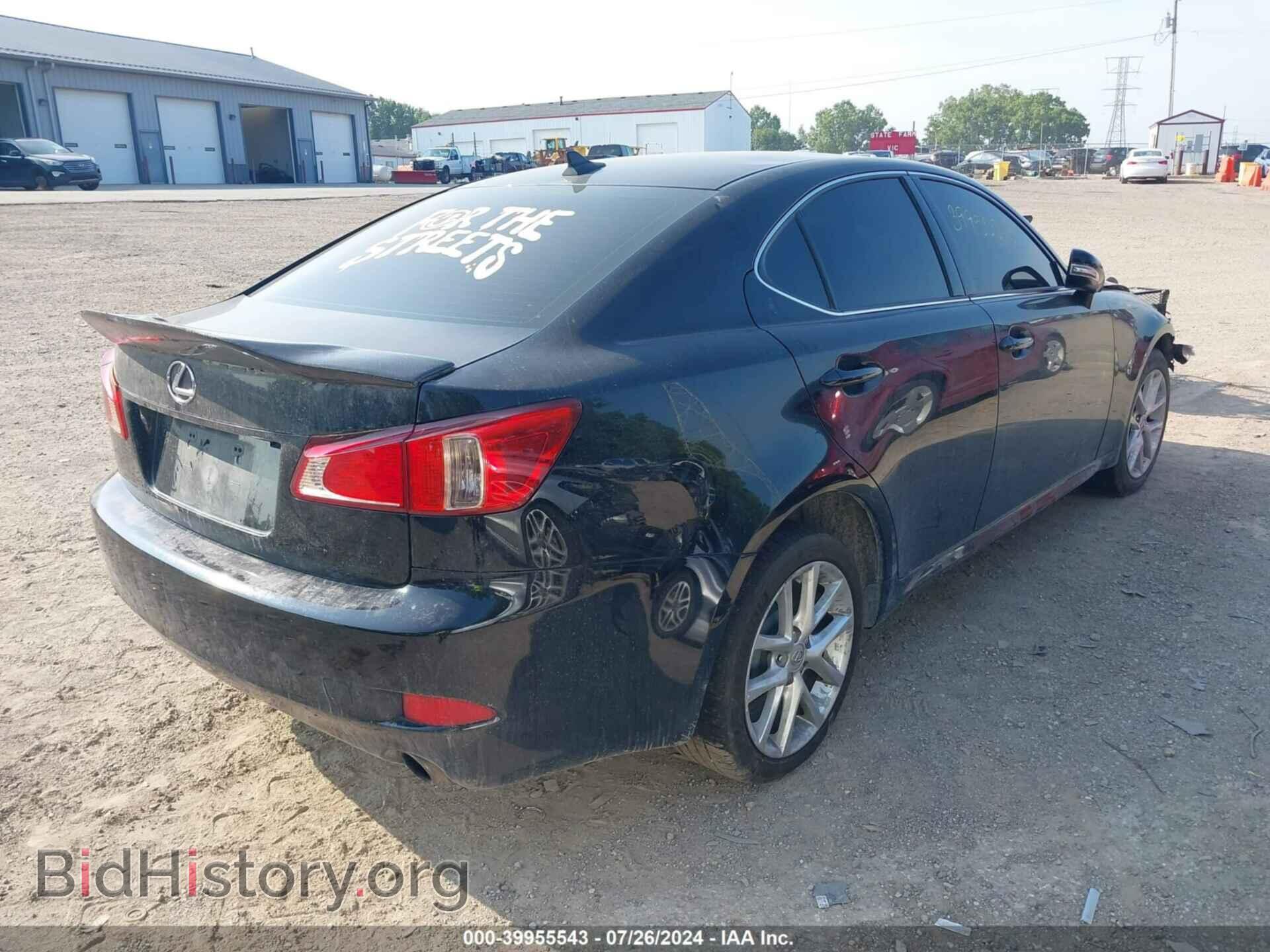 2011 LEXUS IS 250 - VIN: JTHCF5C22B5046102 - Фото 4