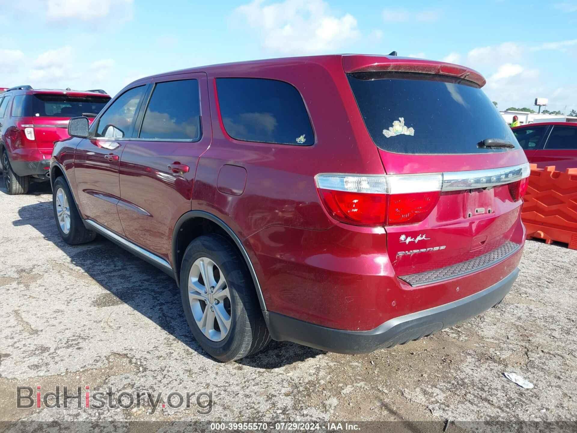 2013 DODGE DURANGO - VIN: 1C4RDHAG1DC659828 - Фото 3