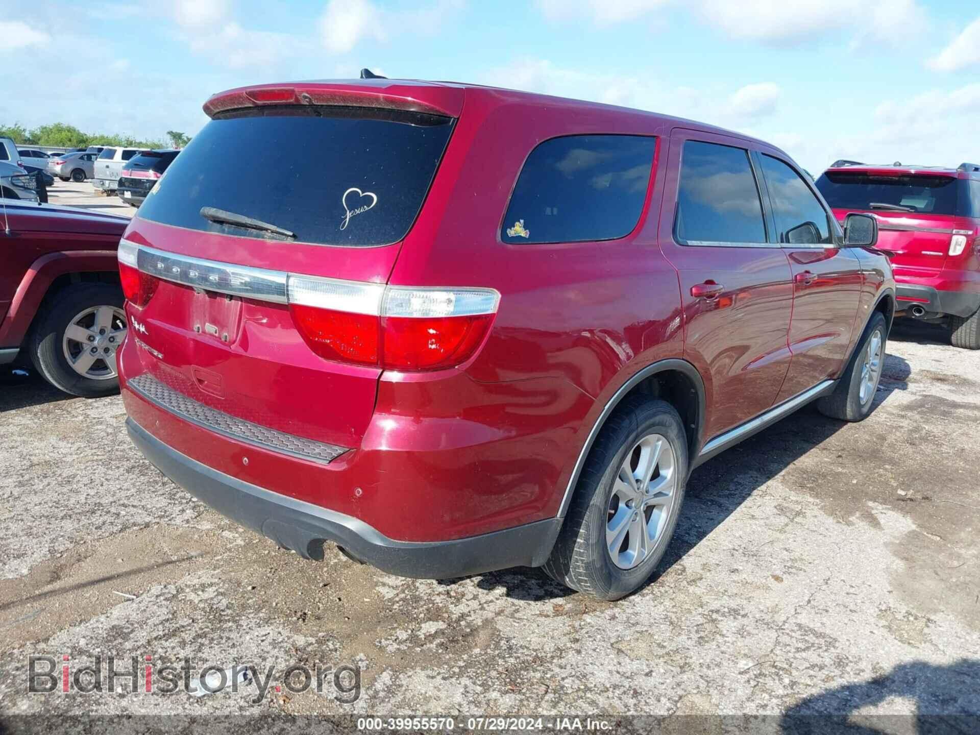 2013 DODGE DURANGO - VIN: 1C4RDHAG1DC659828 - Фото 4