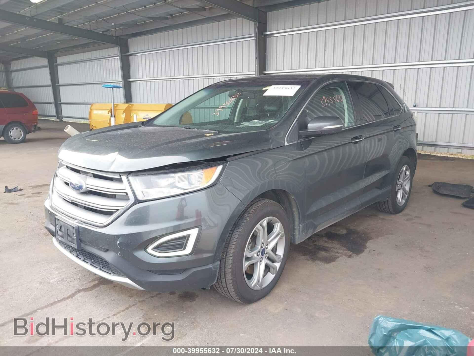2015 FORD EDGE - VIN: 2FMTK4K86FBC39489 - Photo 2