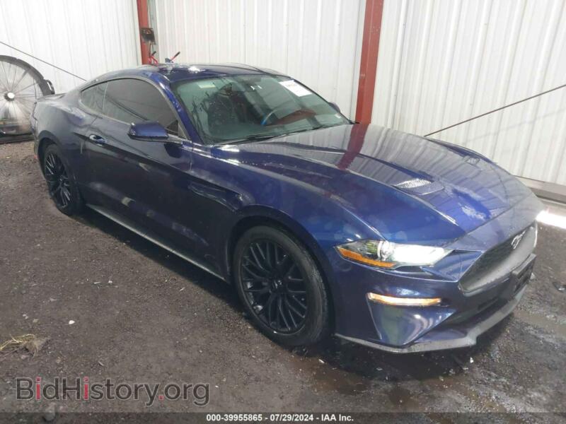 2020 Ford MUSTANG Ecoboost Fastback (VIN 1FA6P8TH3L5171084) — фото 1 из 16, IAAI, повреждение: задняя часть