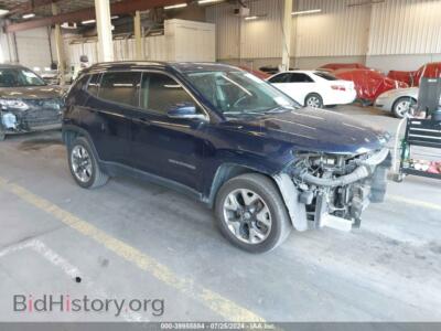 2020 Jeep COMPASS LIMITED 4X4, blue — VIN 3C4NJDCBXLT167108, IAAI