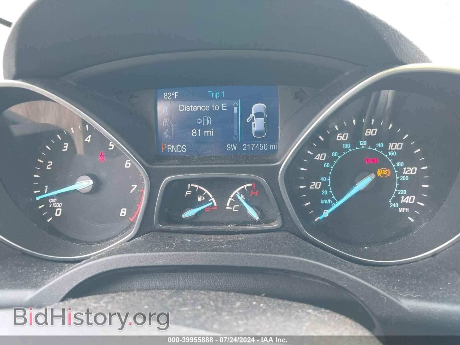 2014 FORD ESCAPE - VIN: 1FMCU0F71EUA80927 - Фото 7