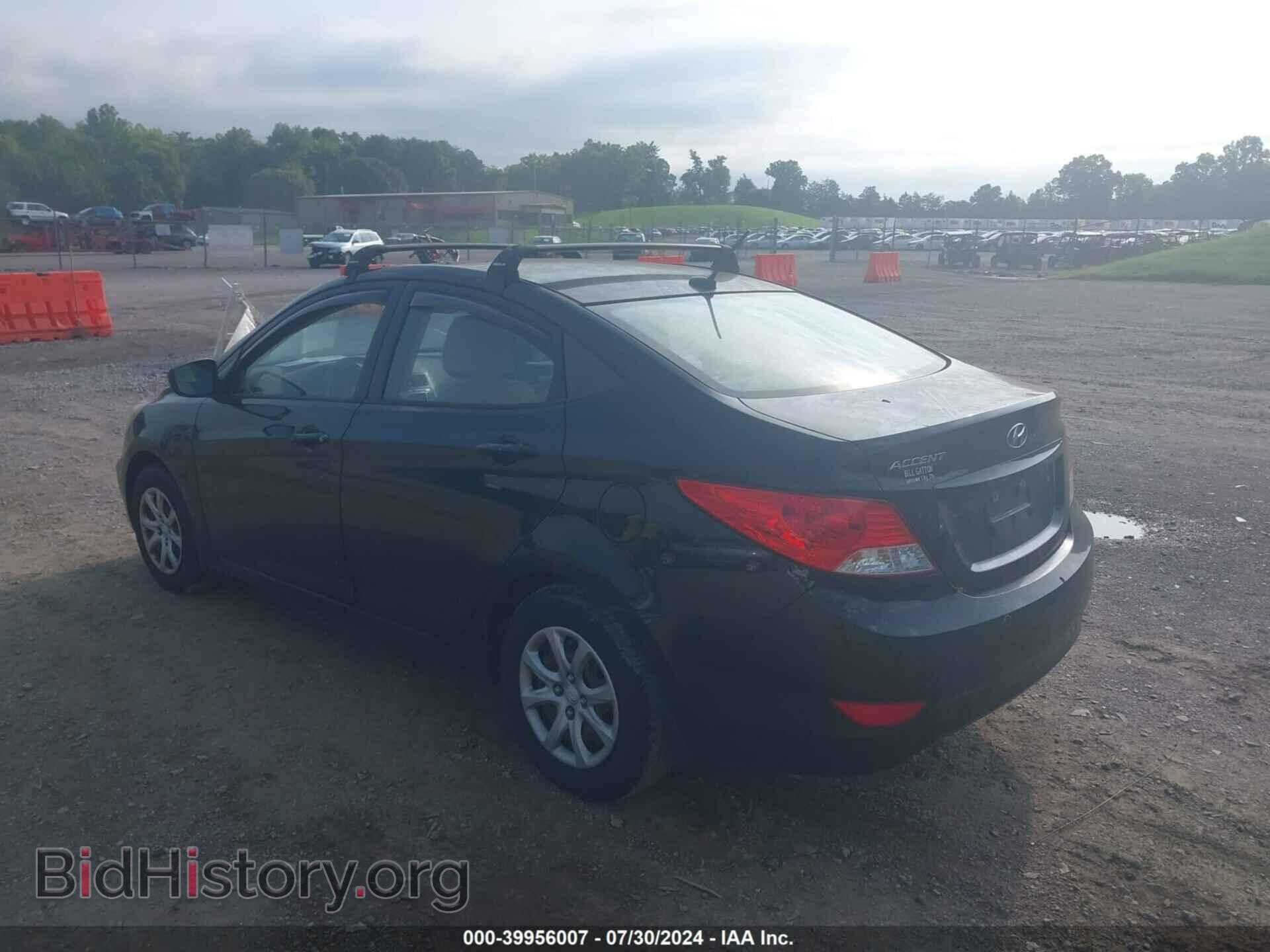2012 HYUNDAI ACCENT - VIN: KMHCT4AE7CU120926 - Фото 3