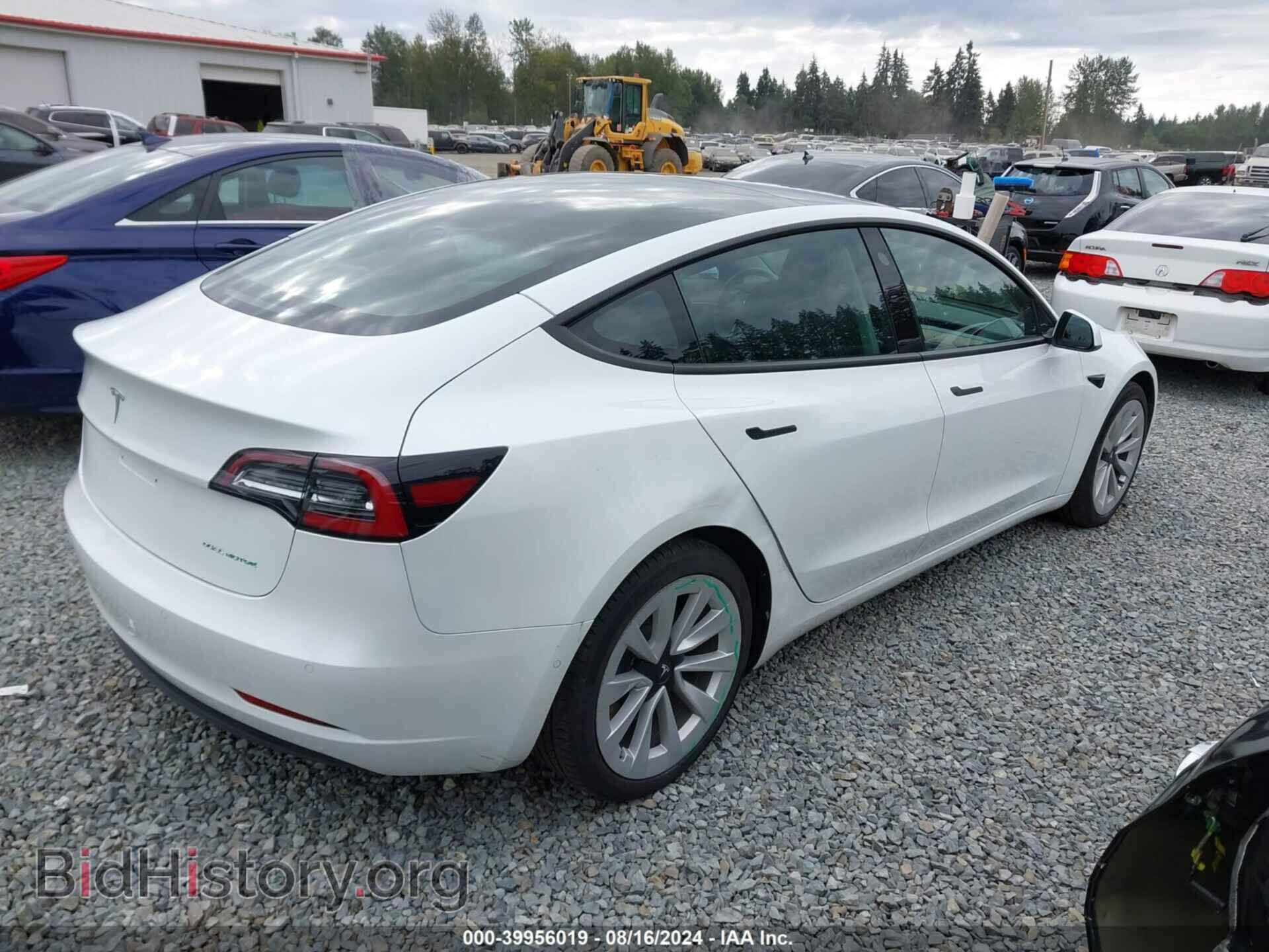 2022 TESLA MODEL 3 - VIN: 5YJ3E1EB6NF210089 - Фото 4