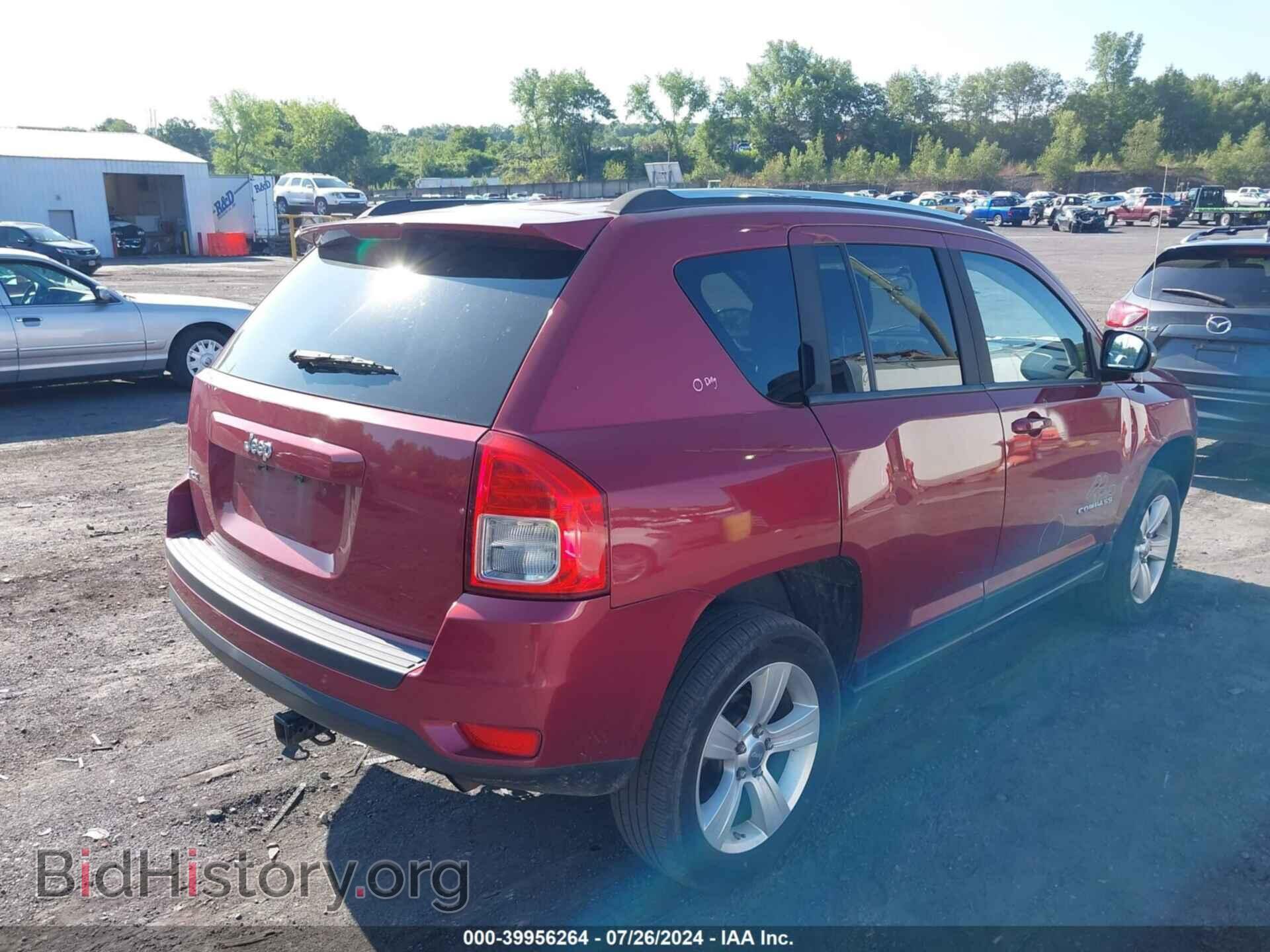 2012 JEEP COMPASS - VIN: 1C4NJDBB1CD553181 - Фото 4