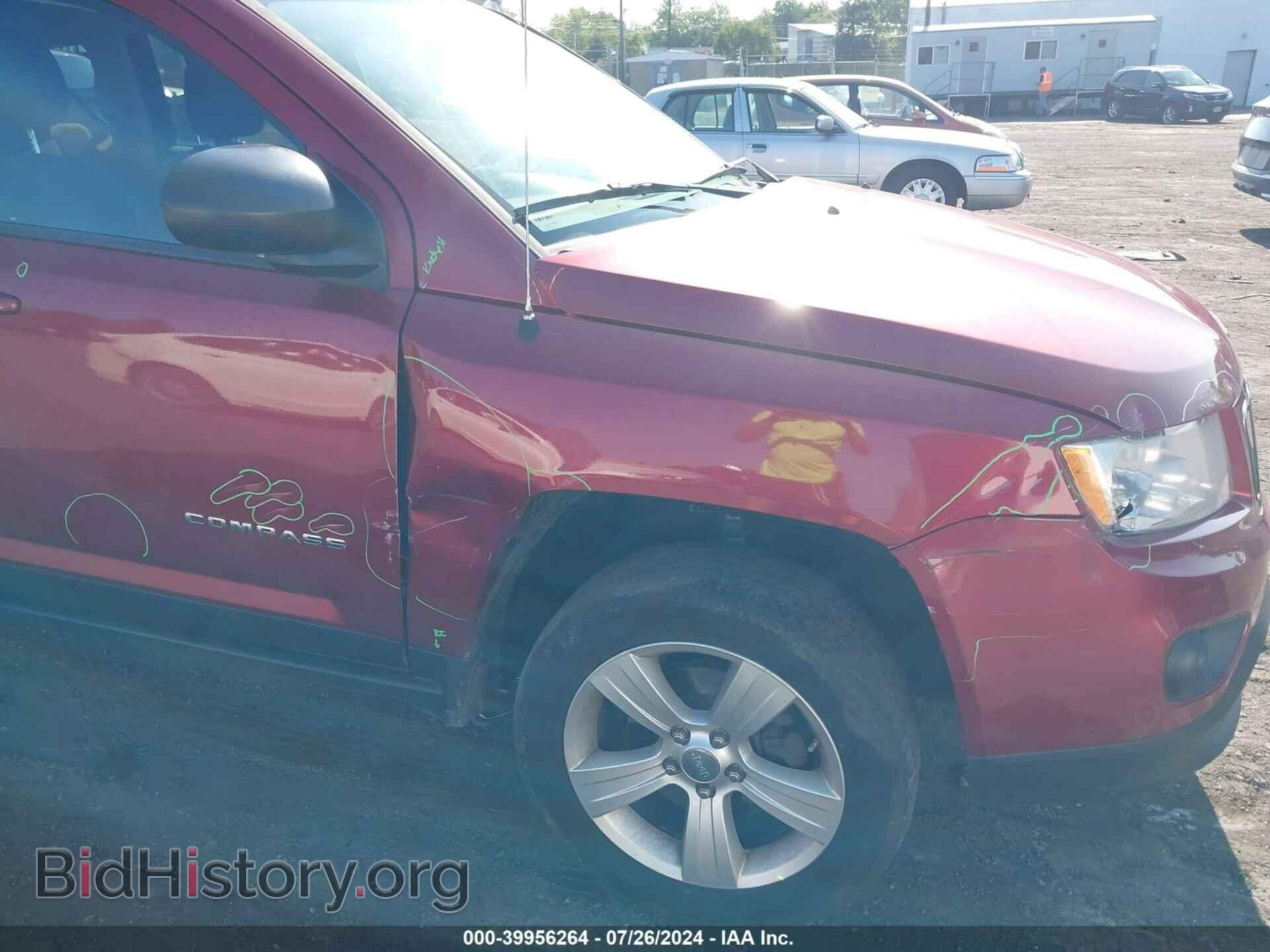 2012 JEEP COMPASS - VIN: 1C4NJDBB1CD553181 - Фото 6
