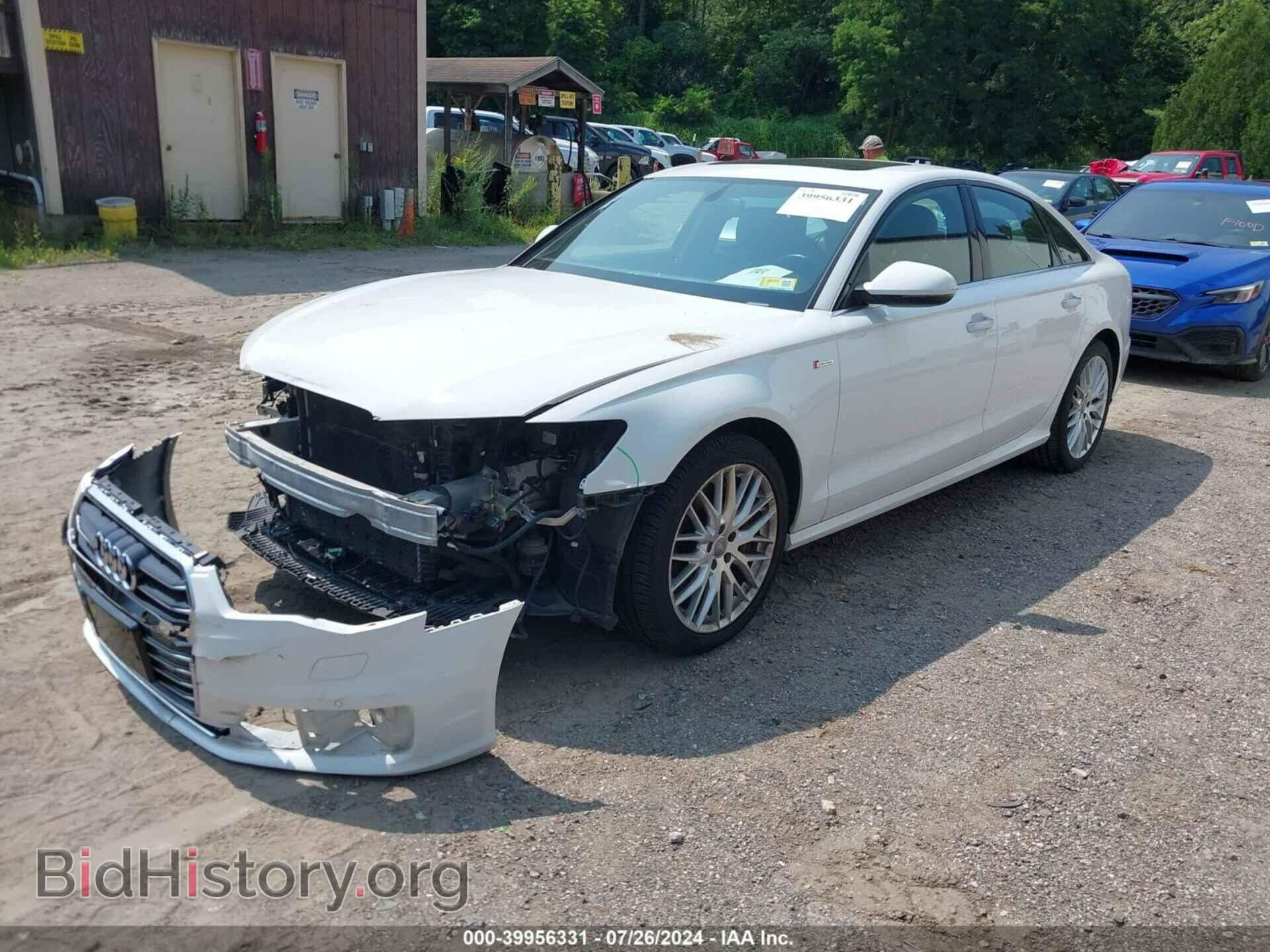 2016 AUDI A6 - VIN: WAUFGAFC4GN001983 - Фото 2
