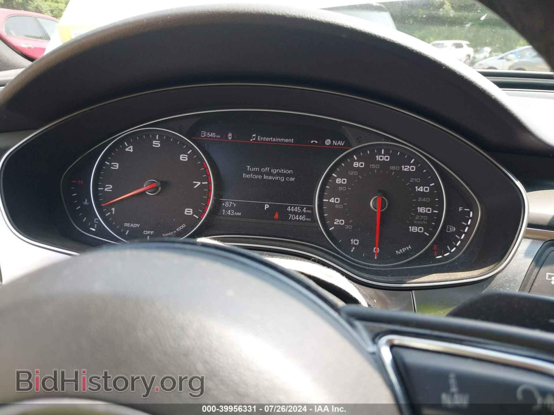 2016 AUDI A6 - VIN: WAUFGAFC4GN001983 - Фото 7