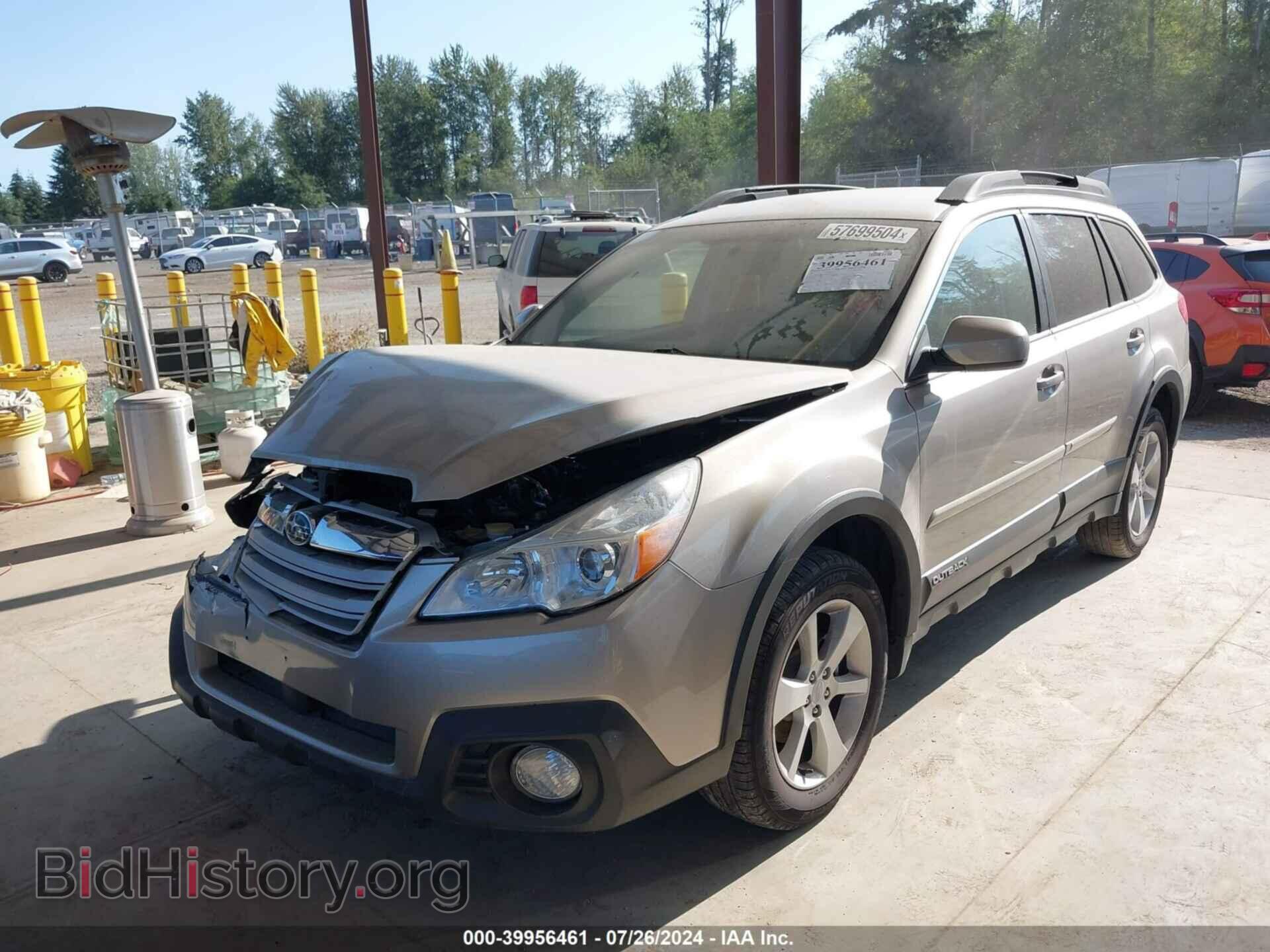 2014 SUBARU OUTBACK - VIN: 4S4BRBCC9E3237491 - Фото 2