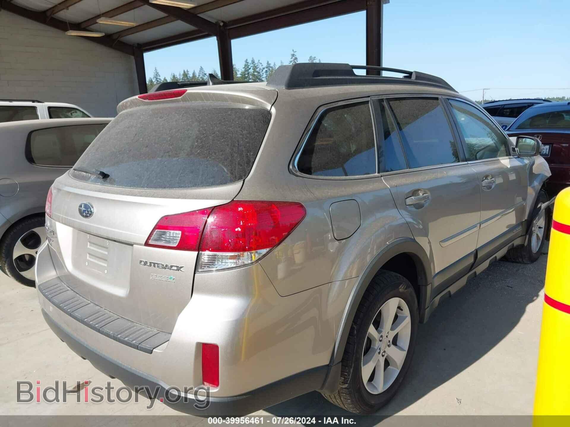2014 SUBARU OUTBACK - VIN: 4S4BRBCC9E3237491 - Фото 4