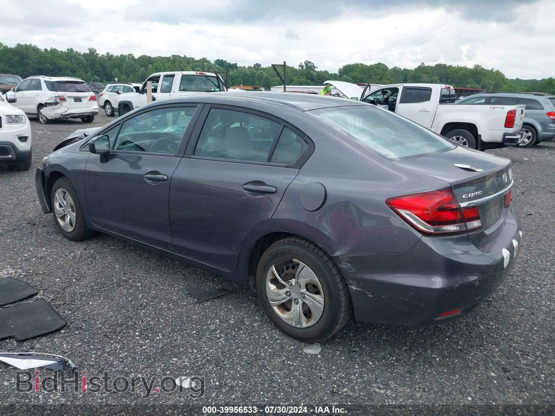 2014 HONDA CIVIC - VIN: 19XFB2F55EE210921 - Фото 3