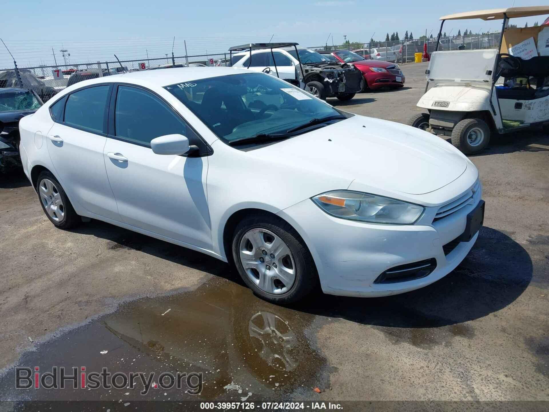 Фотография 1C3CDFAAXED748108 - DODGE DART 2014
