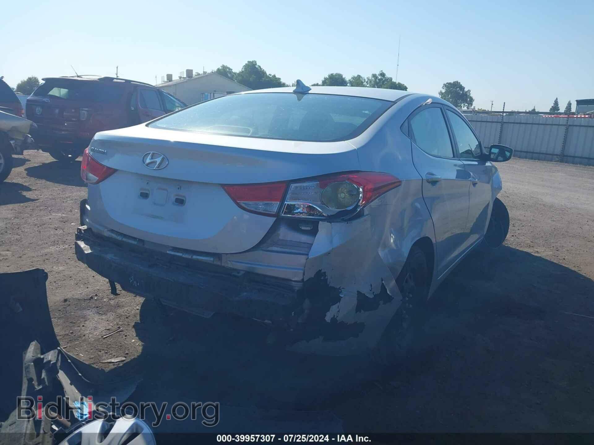 2012 HYUNDAI ELANTRA - VIN: 5NPDH4AE2CH139128 - Фото 4