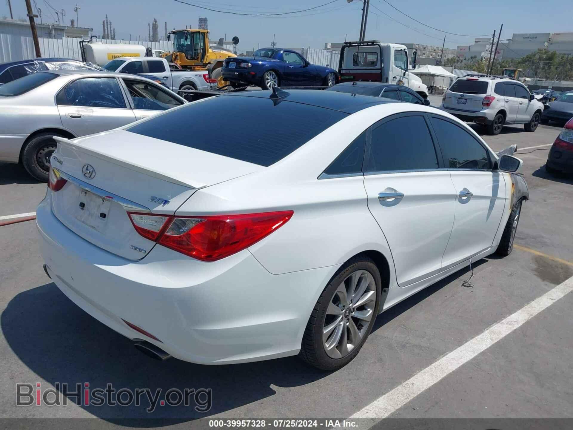 2012 HYUNDAI SONATA - VIN: 5NPEC4AB8CH406314 - Фото 4
