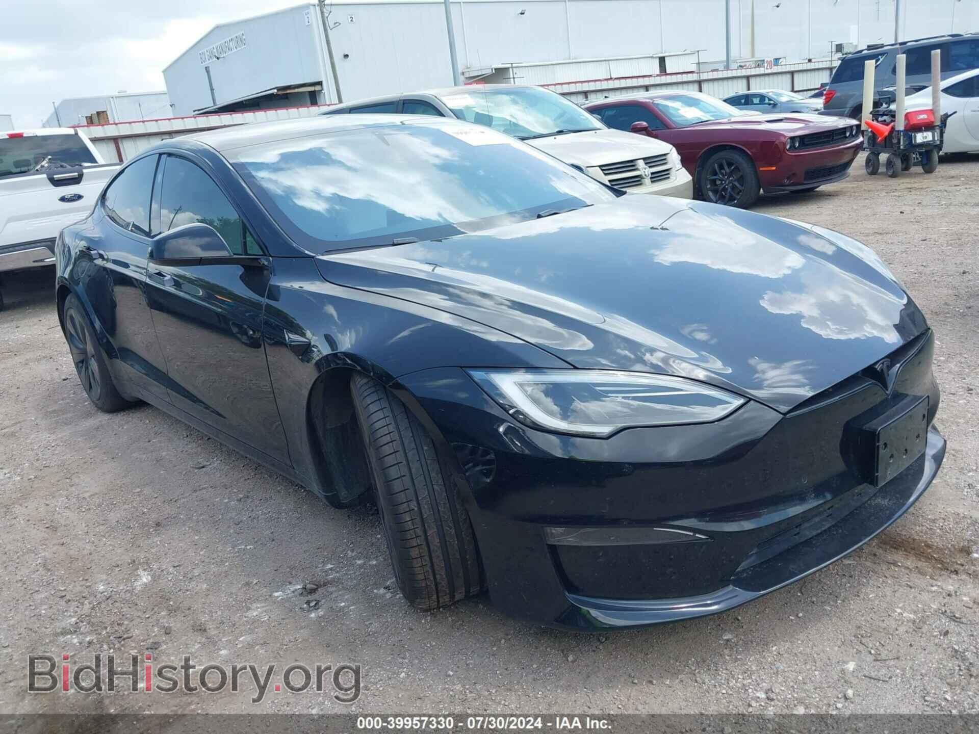 Фотография 5YJSA1E55NF487608 - TESLA MODEL S 2022