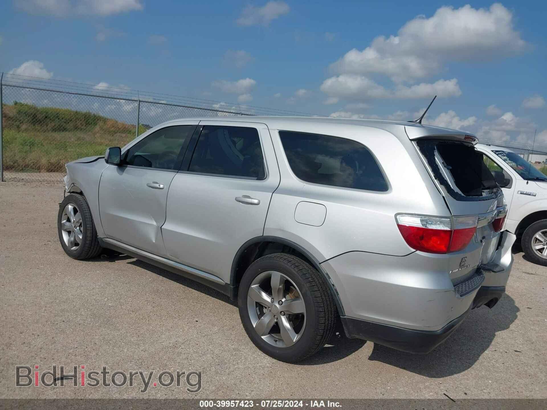 2013 DODGE DURANGO - VIN: 1C4RDHAGXDC530177 - Photo 3