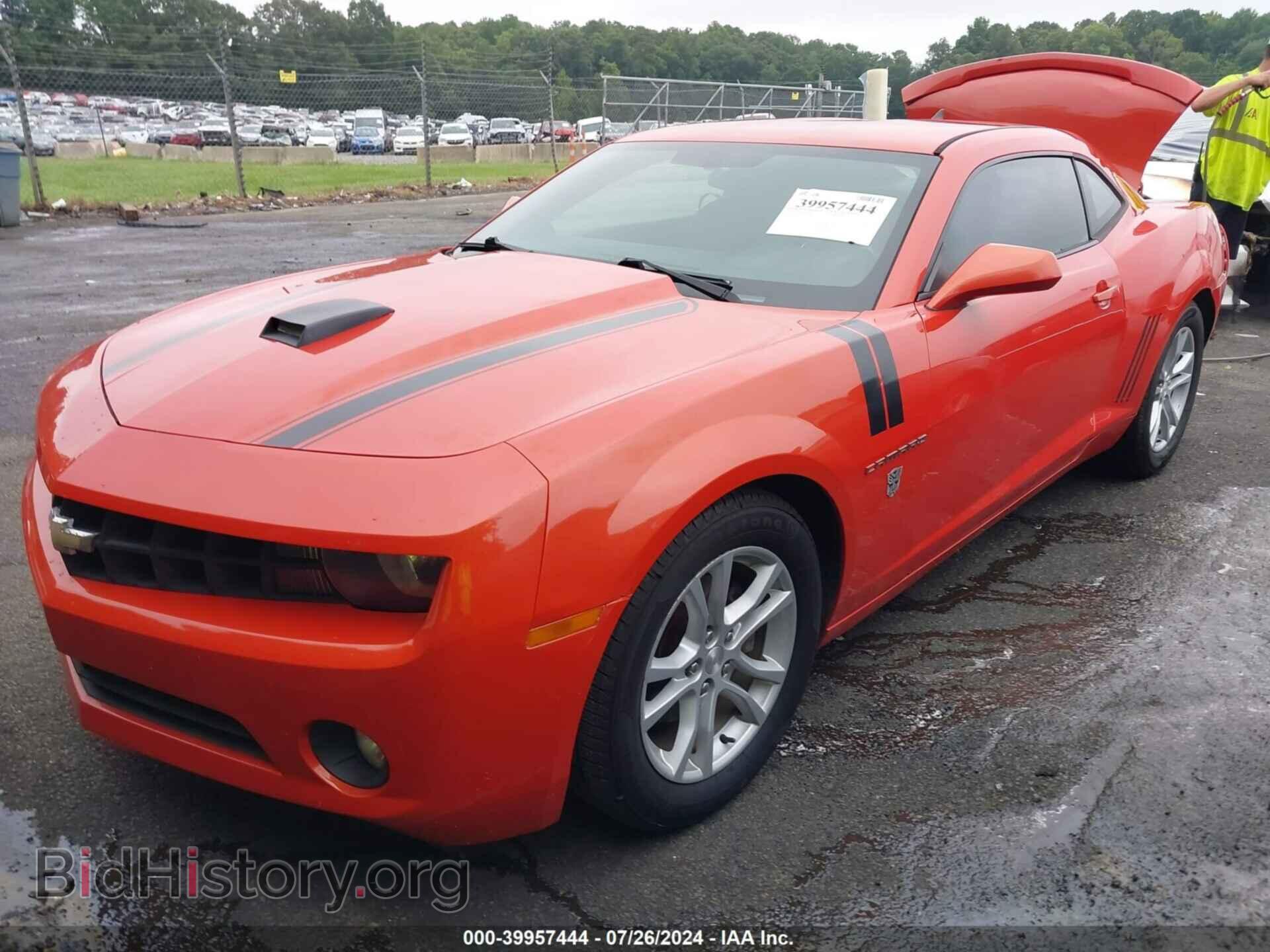 2013 CHEVROLET CAMARO - VIN: 2G1FB1E36D9125568 - Фото 2