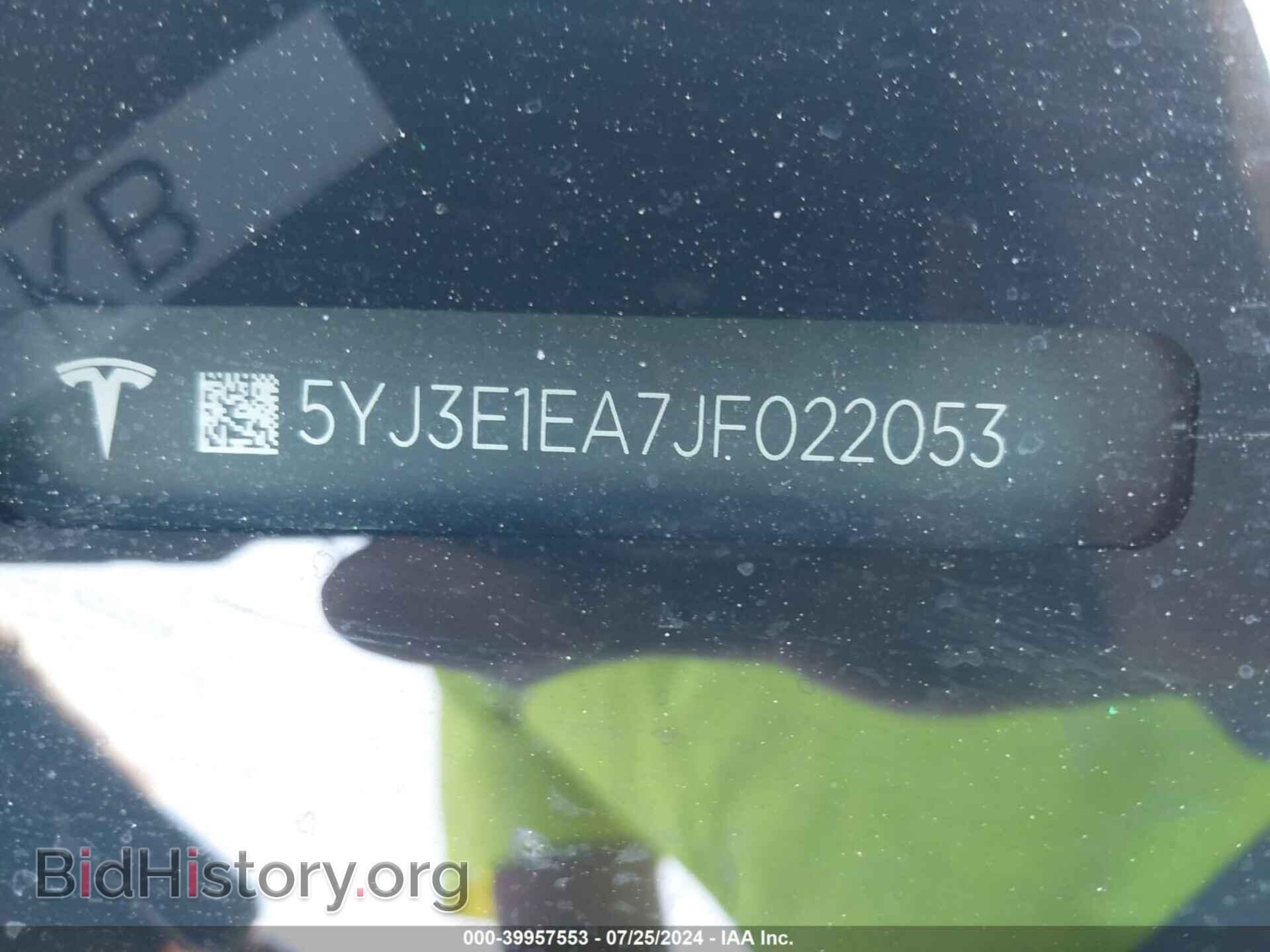 2018 TESLA MODEL 3 - VIN: 5YJ3E1EA7JF022053 - Photo 9