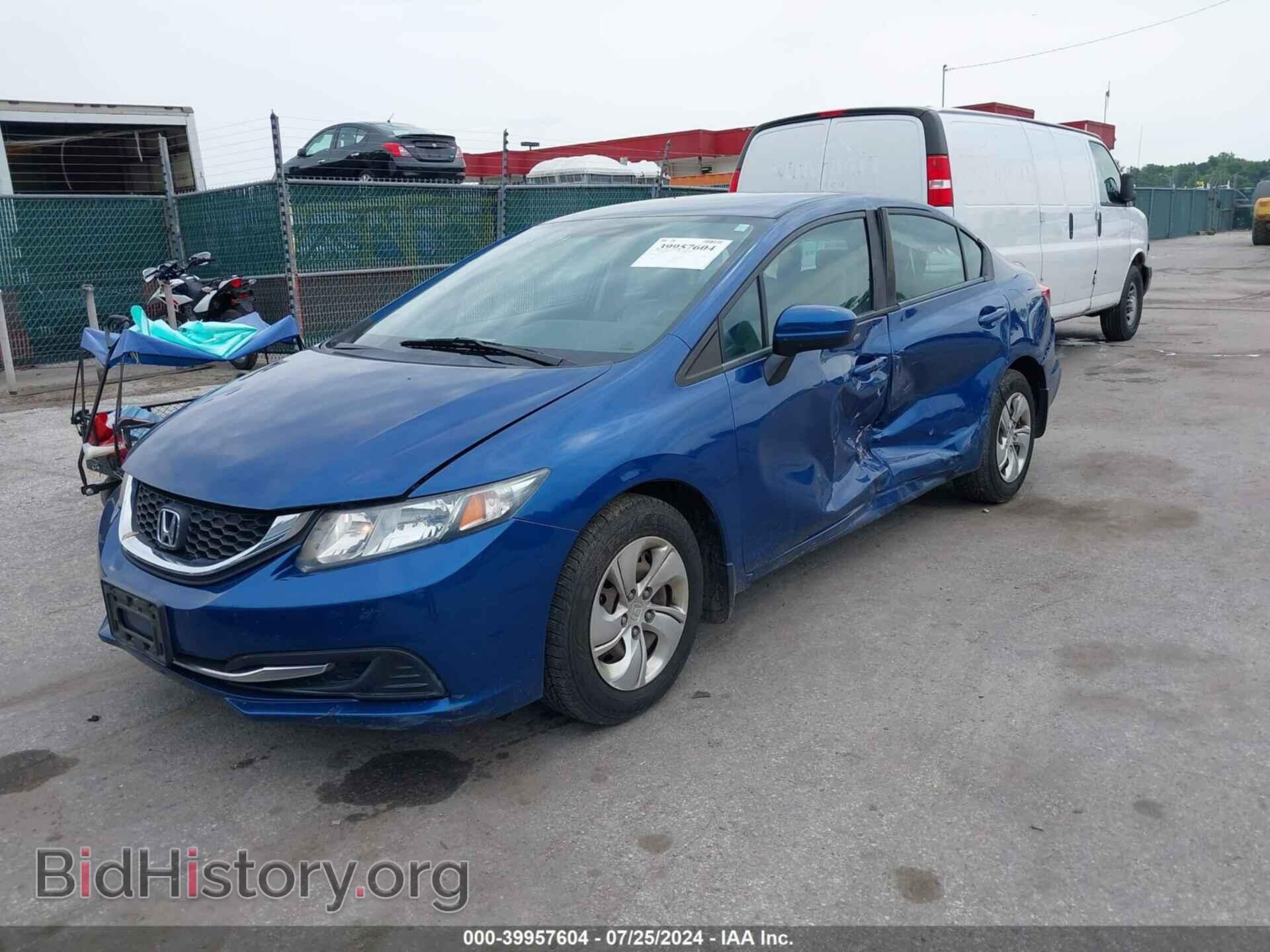 2015 HONDA CIVIC - VIN: 2HGFB2F56FH554832 - Фото 2