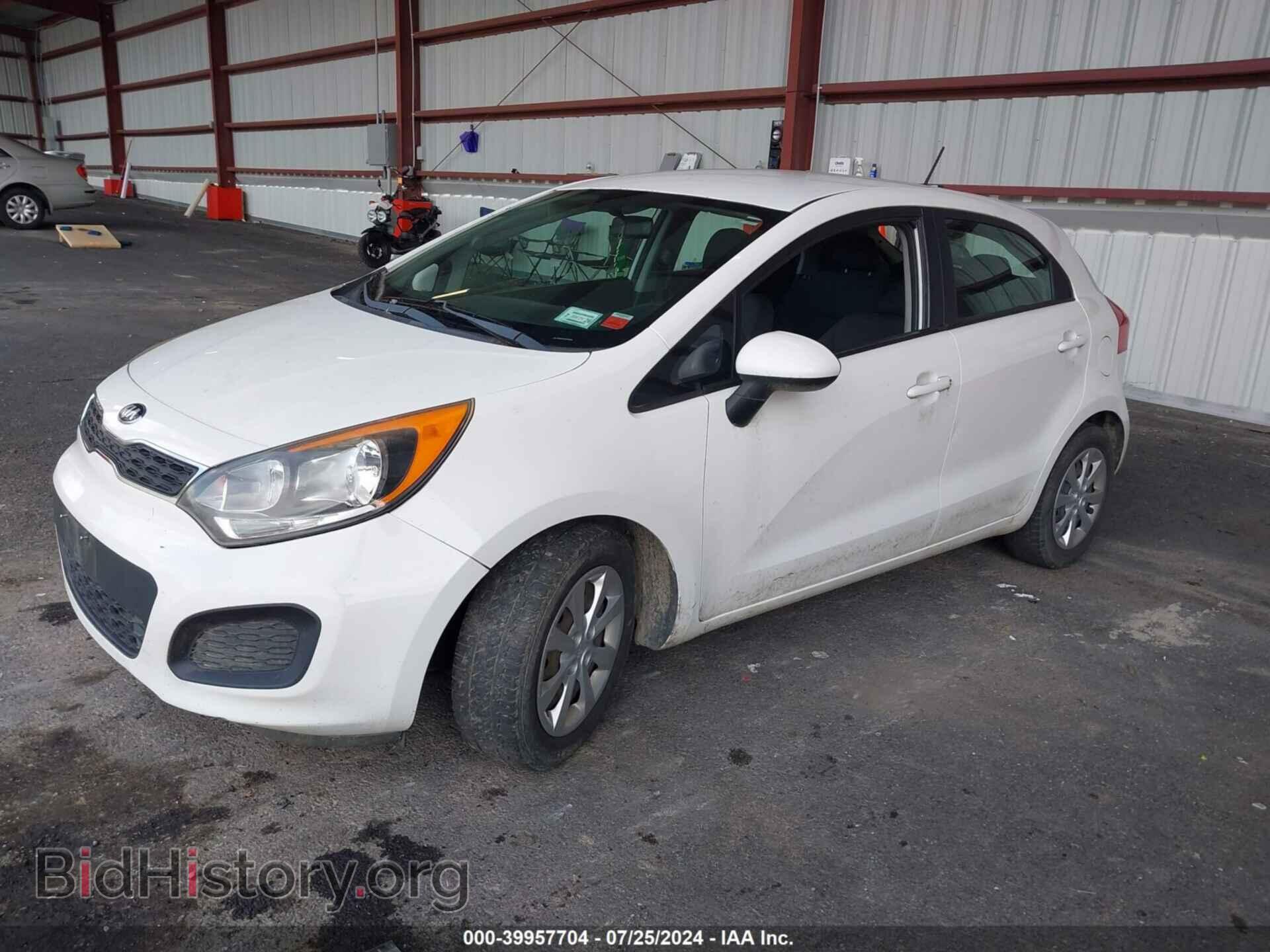2014 KIA RIO - VIN: KNADN5A34E6382026 - Фото 2