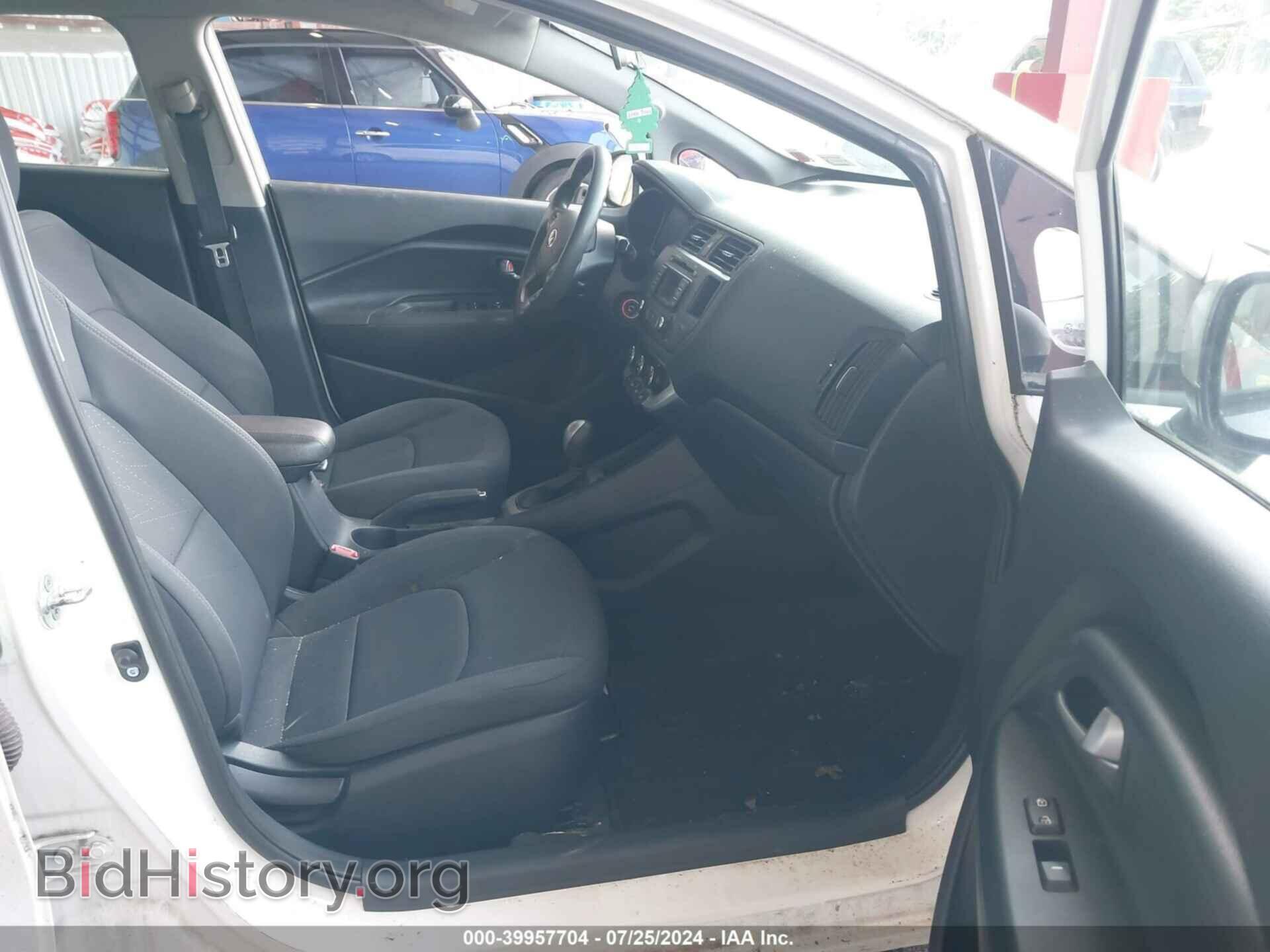 2014 KIA RIO - VIN: KNADN5A34E6382026 - Фото 5