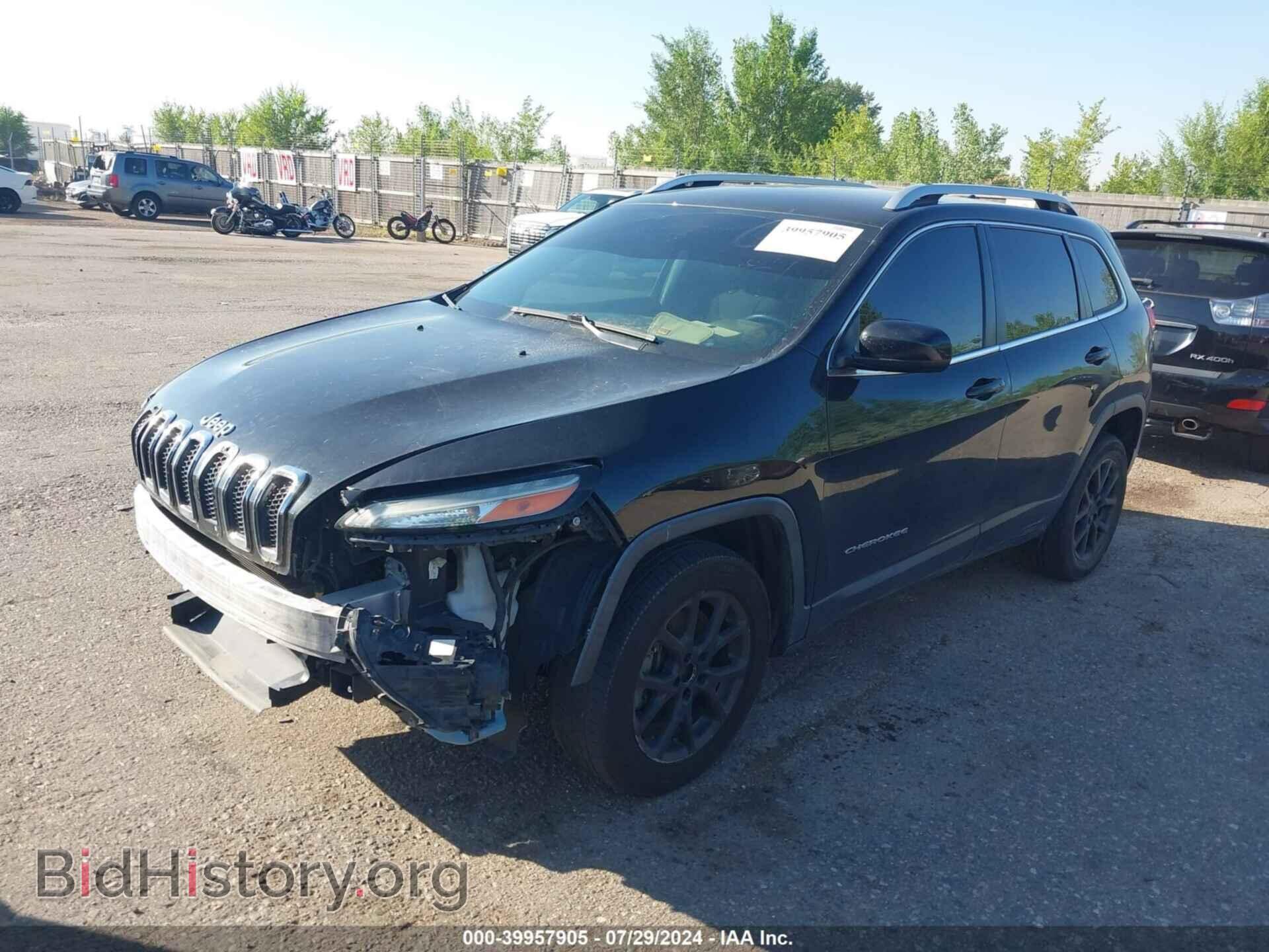 2016 JEEP CHEROKEE - VIN: 1C4PJLCS9GW177860 - Фото 2