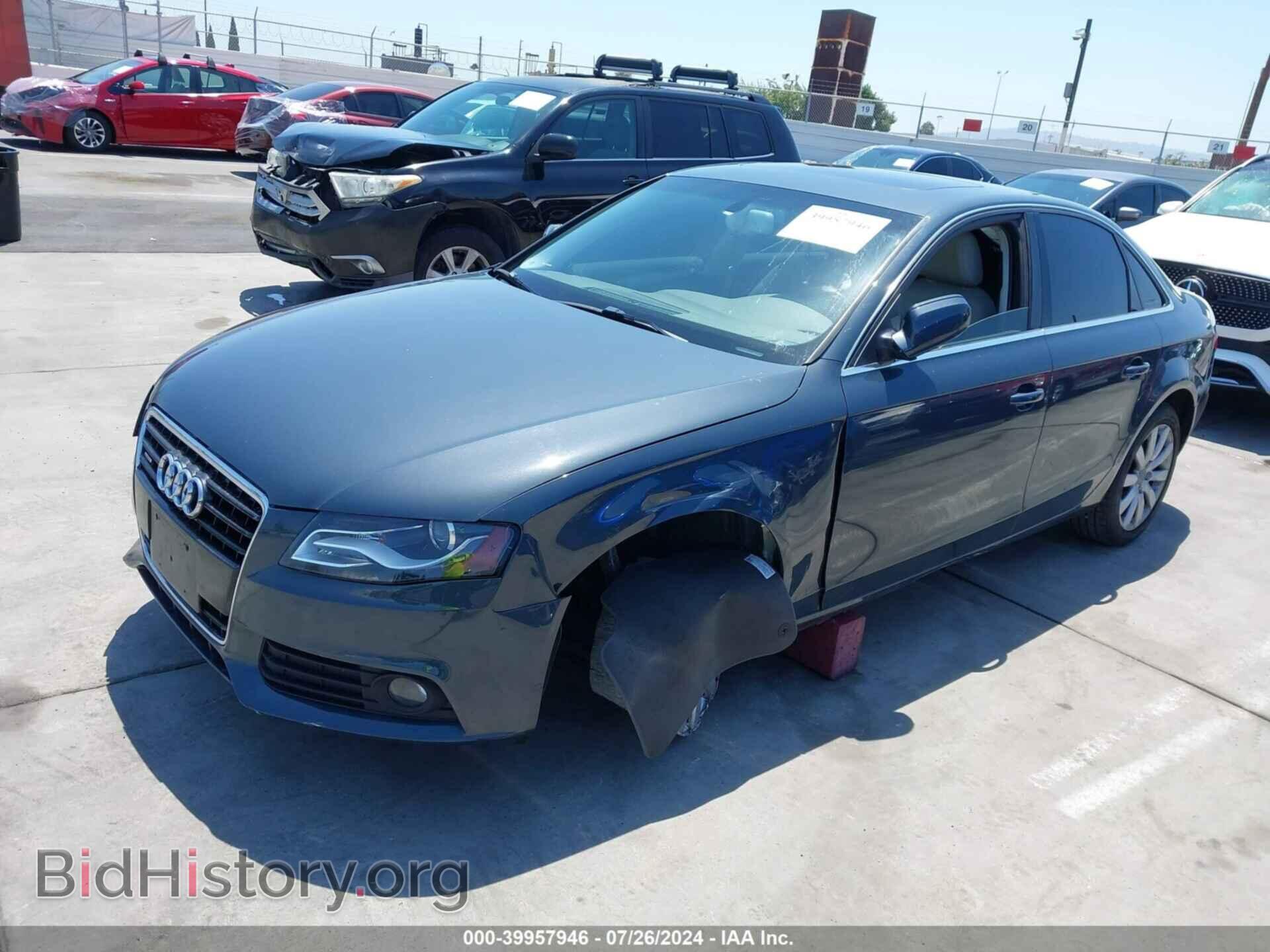 2011 AUDI A4 - VIN: WAUFFAFL3BN023615 - Фото 2