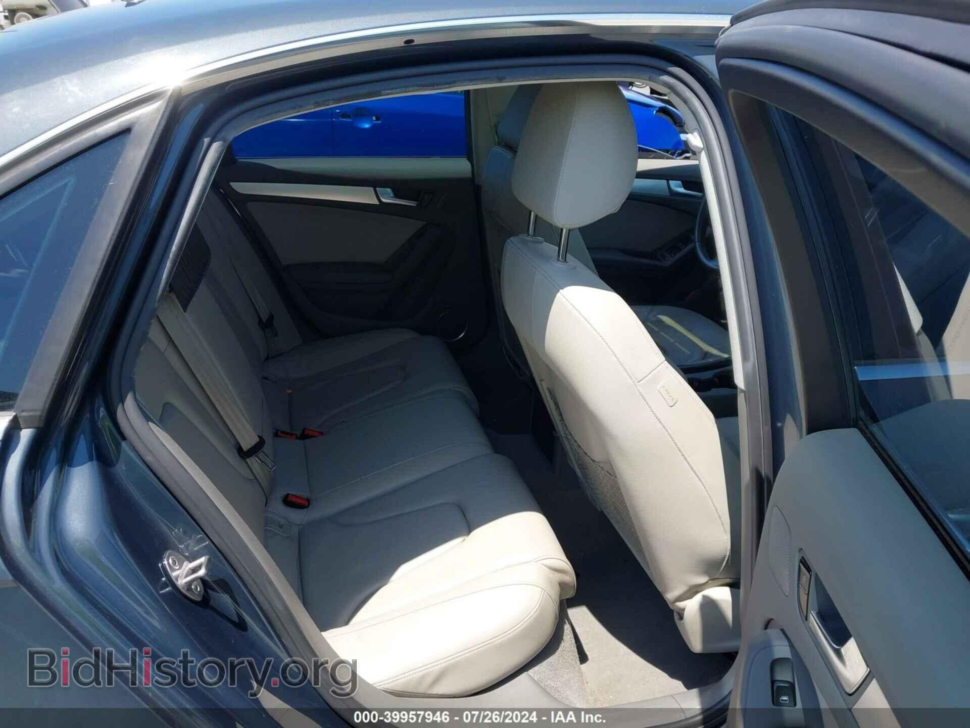 2011 AUDI A4 - VIN: WAUFFAFL3BN023615 - Фото 8