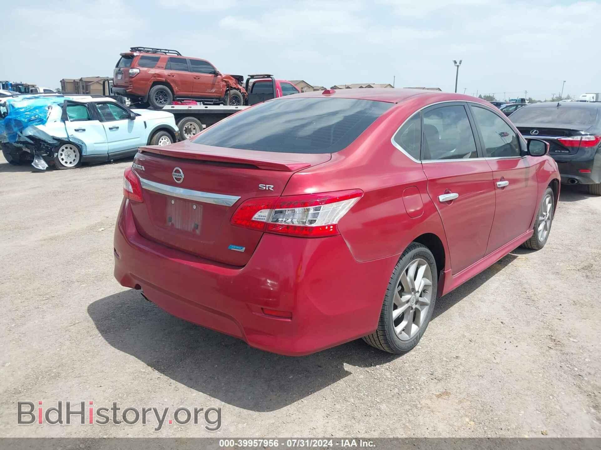 2014 NISSAN SENTRA - VIN: 3N1AB7AP1EY306126 - Фото 4