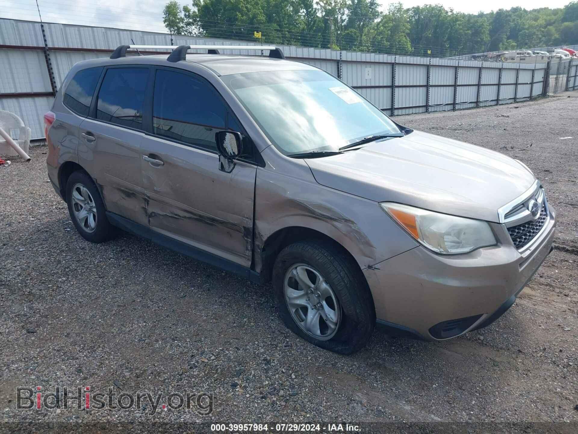 Фотография JF2SJAAC5EH456705 - SUBARU FORESTER 2014