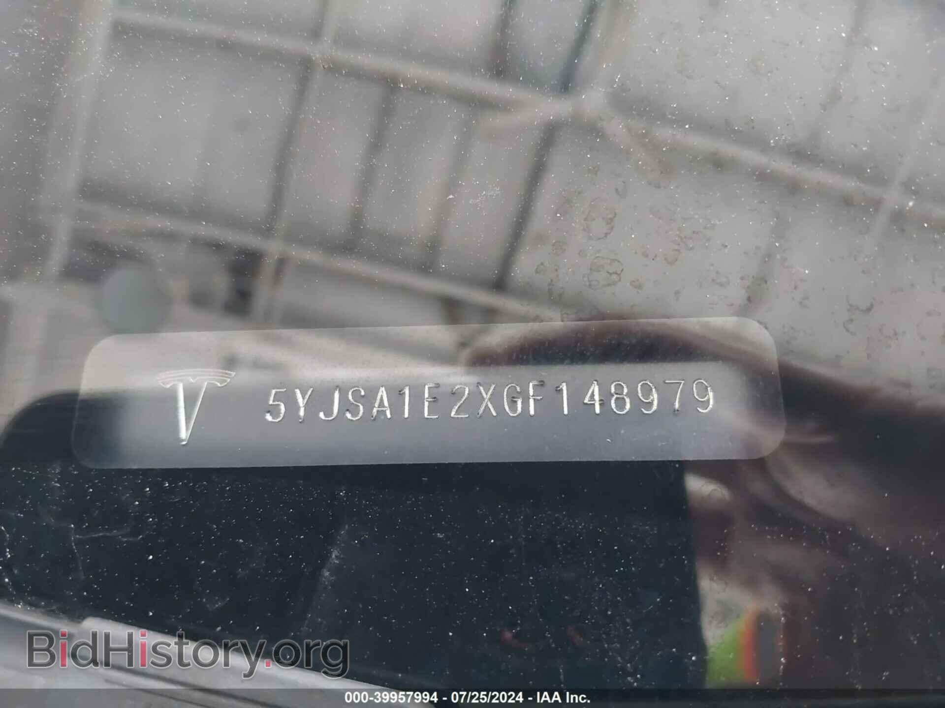 2016 TESLA MODEL S - VIN: 5YJSA1E2XGF148979 - Фото 9