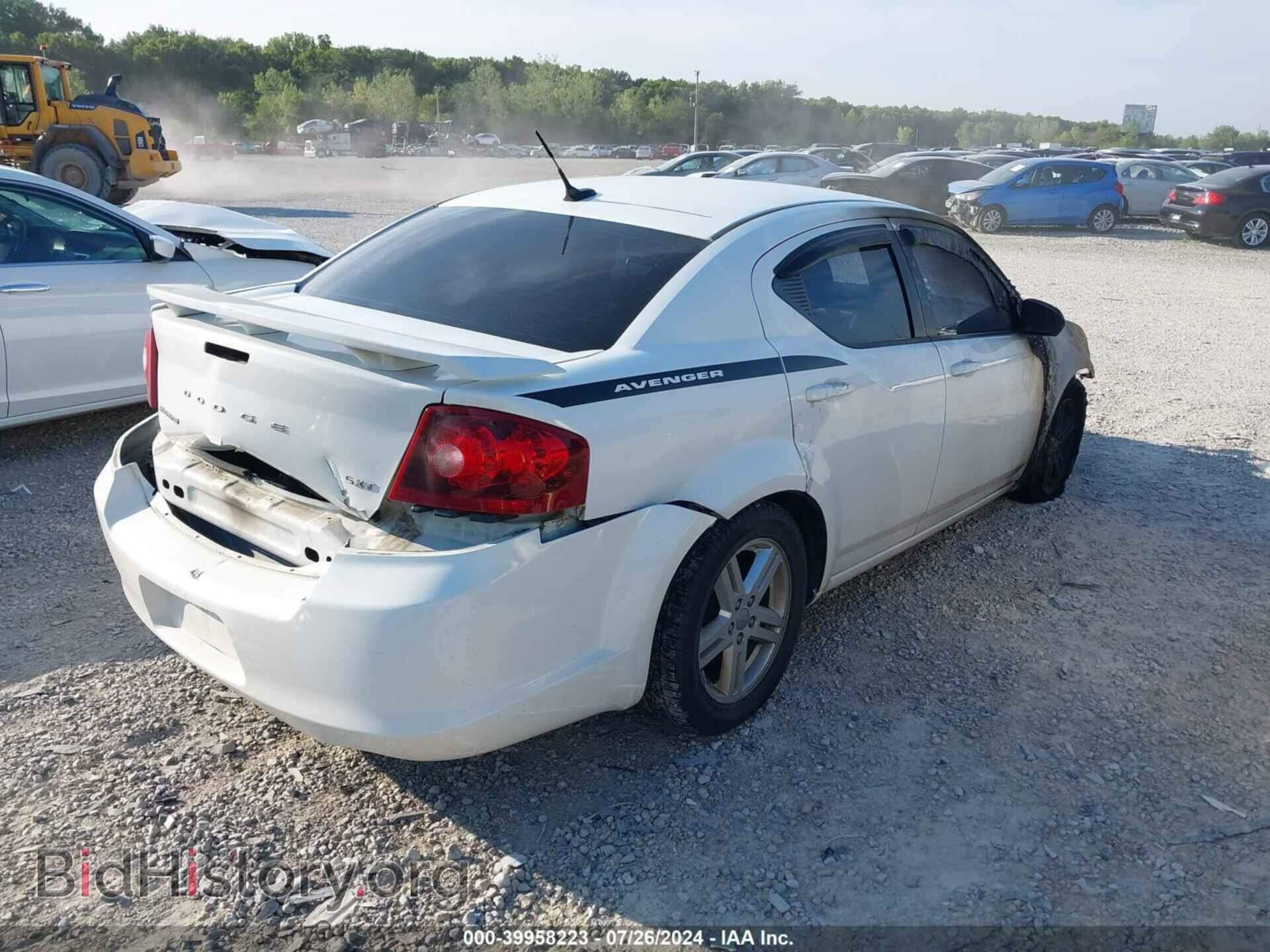 2013 DODGE AVENGER - VIN: 1C3CDZCB8DN755610 - Фото 4