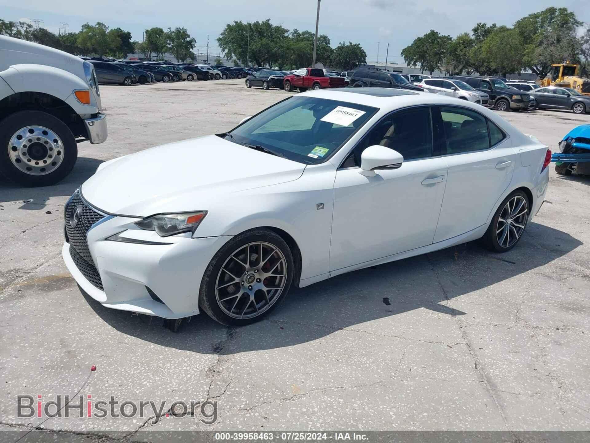 2014 LEXUS IS 250 - VIN: JTHCF1D21E5007920 - Фото 2